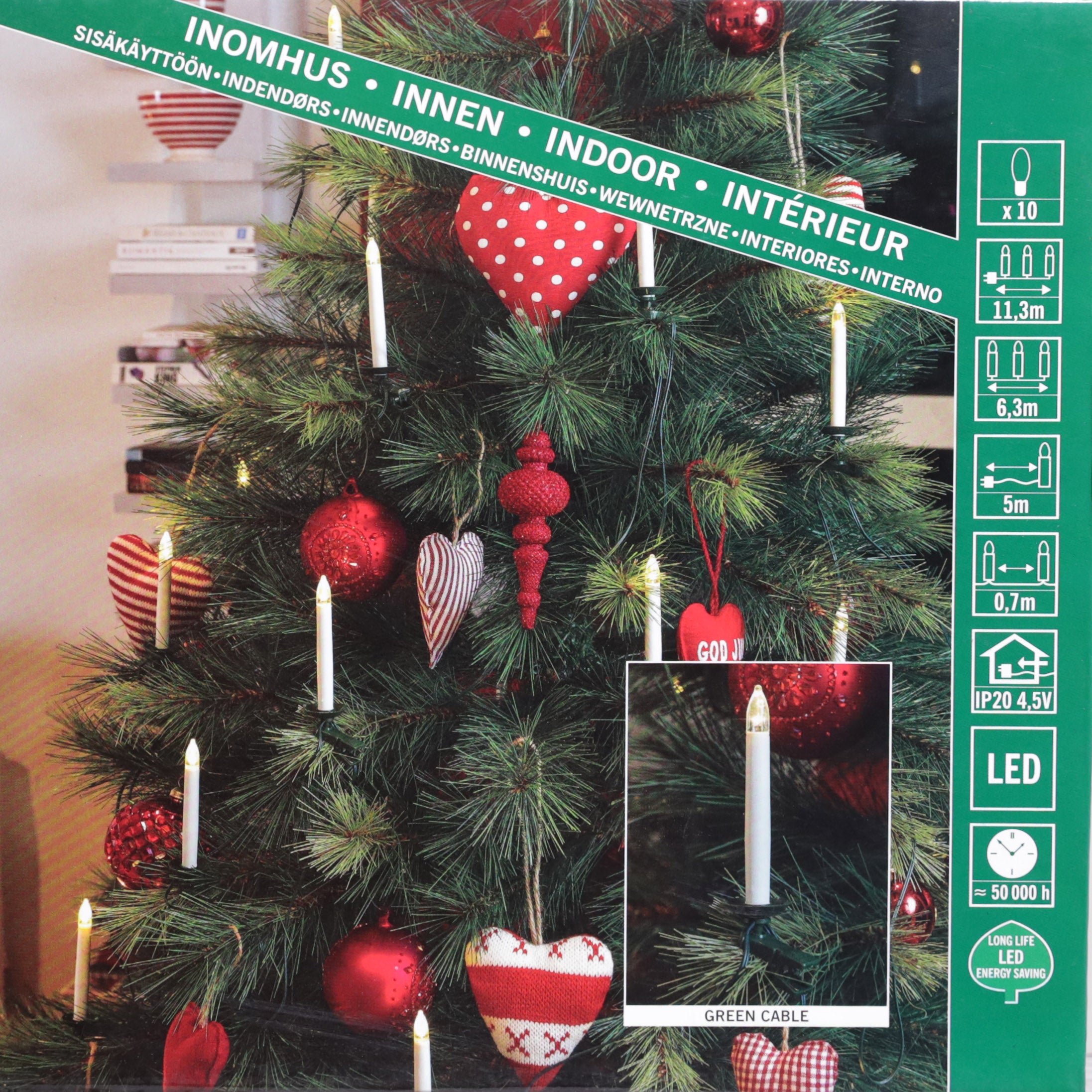 Konstsmide Christmas Candle Light Set