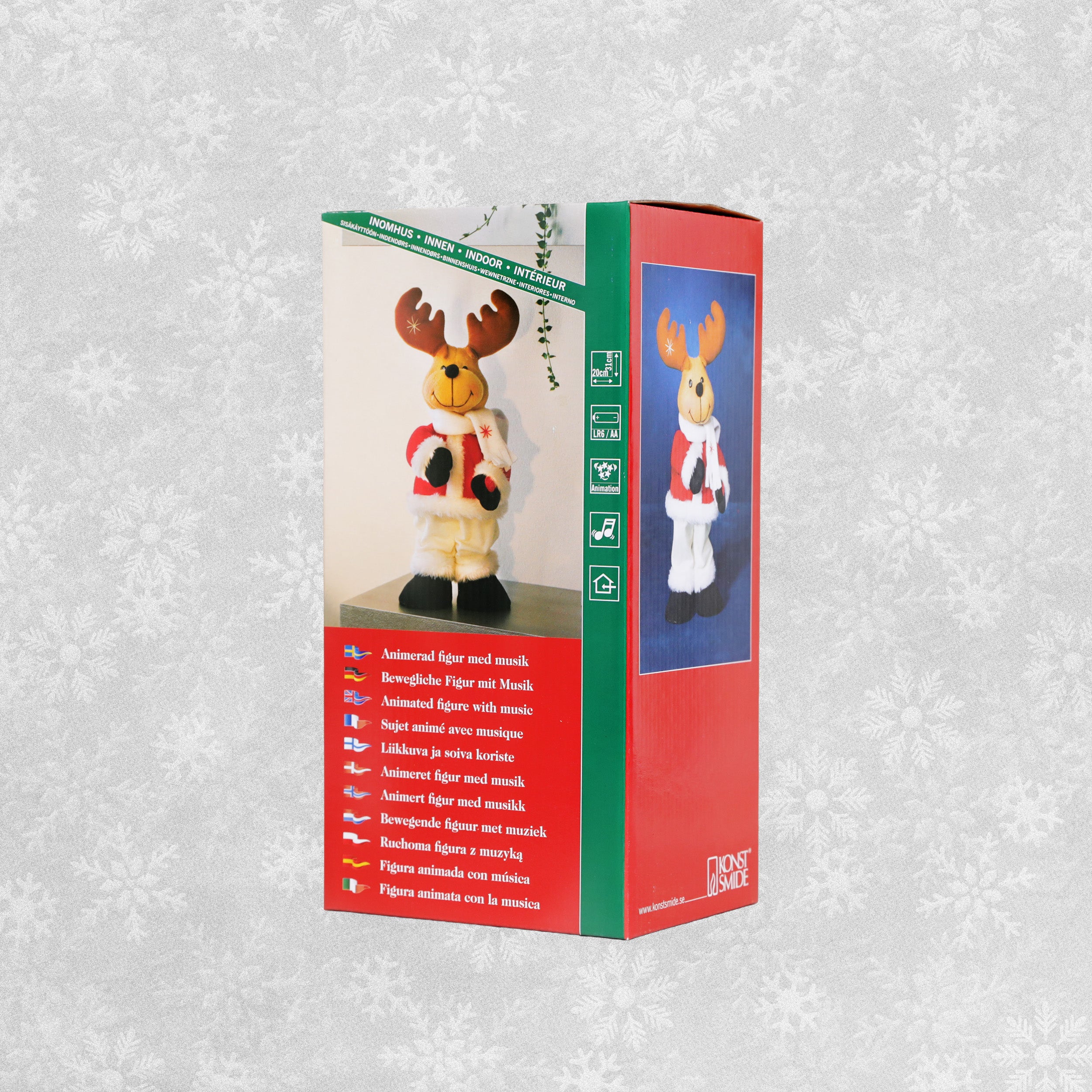 Konstsmide Musical Animated Reindeer