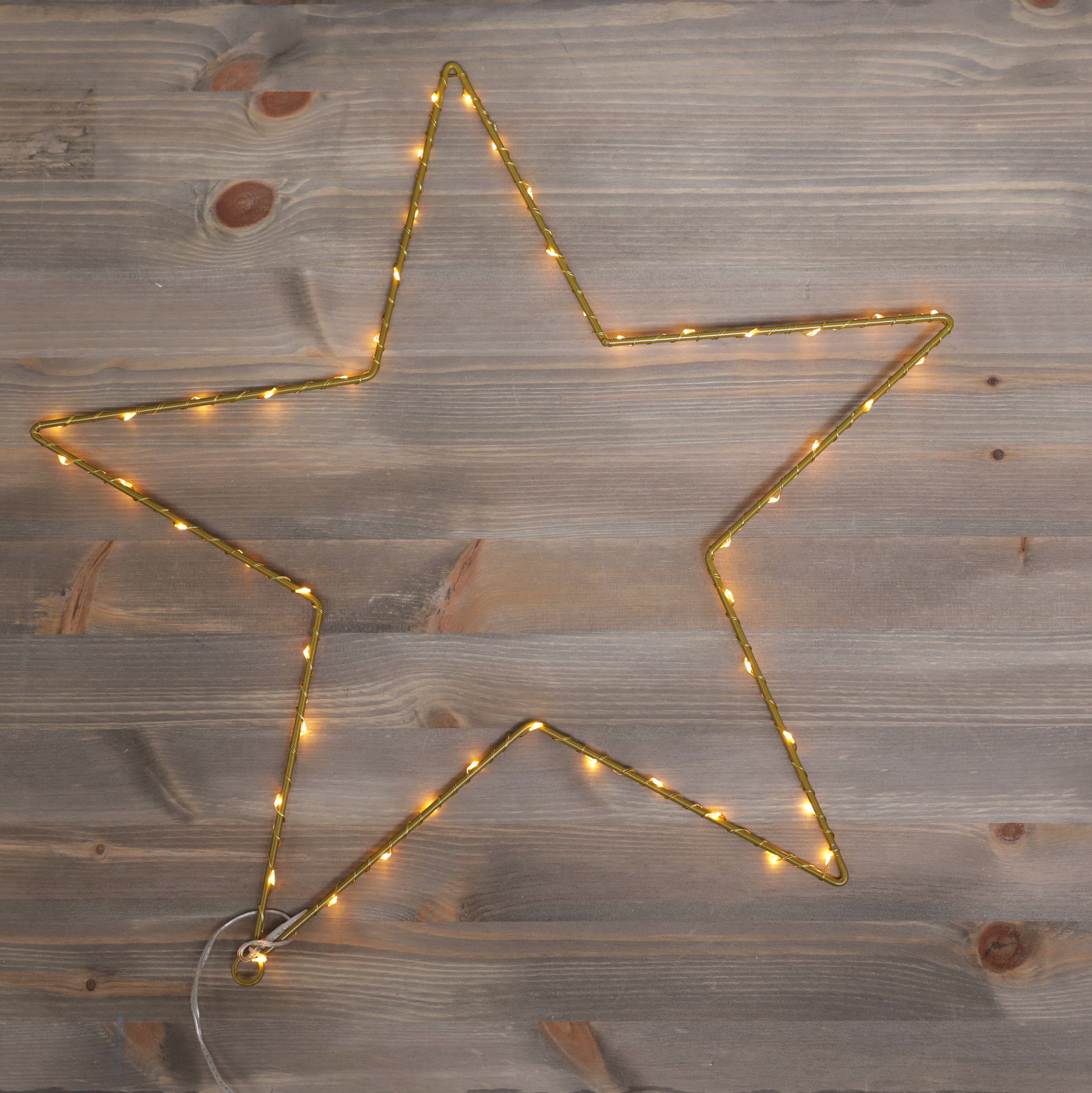 Konstsmide Coloured Metal Star with LED Lights