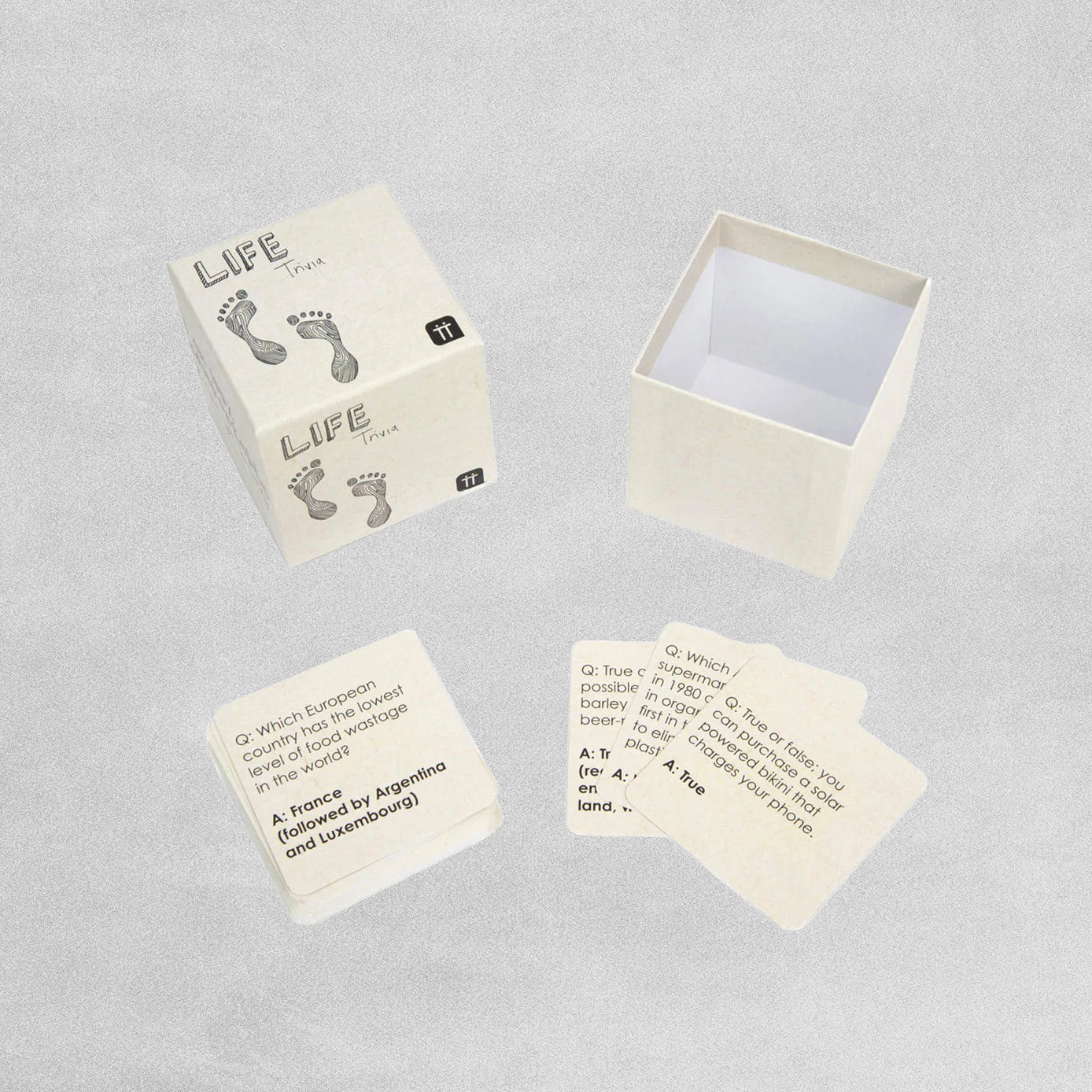 Life Trivia Compostable Trivia Game