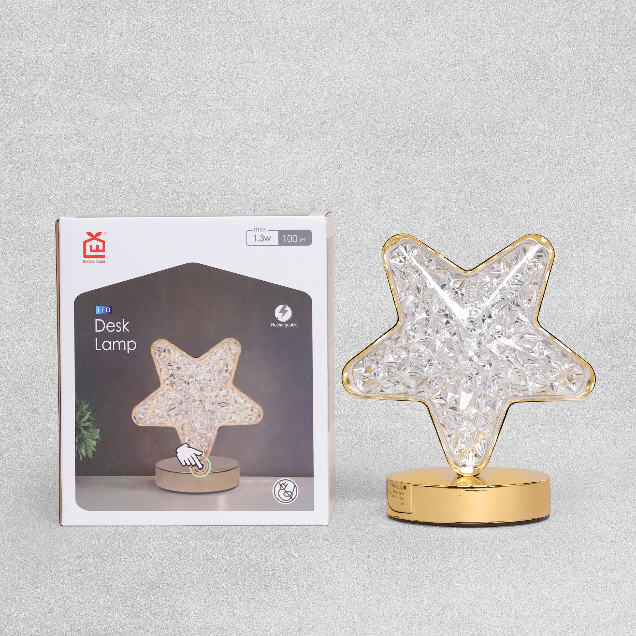 Extra House Led Desk Lamp 1.5w 120 LM-3 Colour Change varies designs