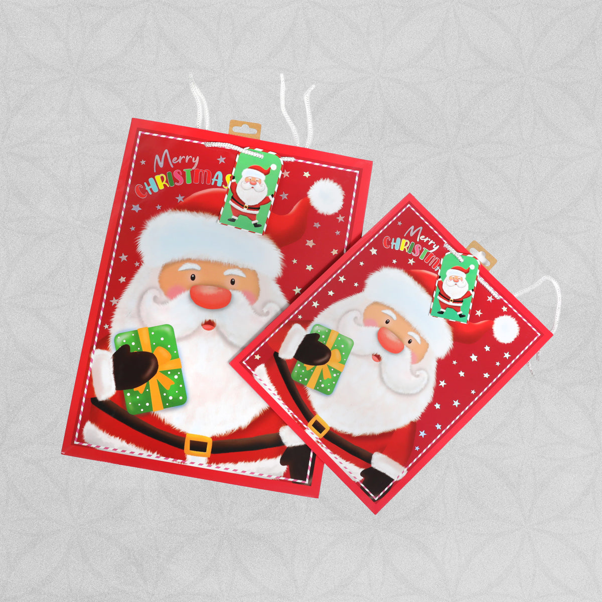 Christmas Bag with Santa - Large and Extra Large