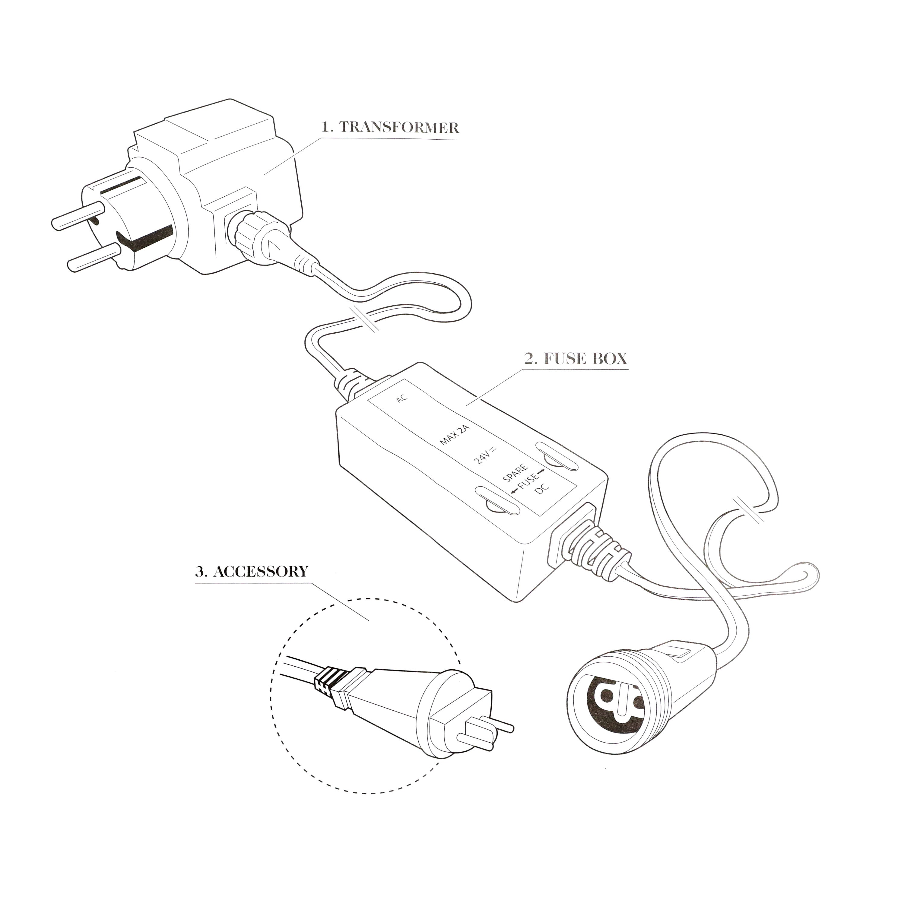 Konstmide LED Light Net 2m x 1.5m