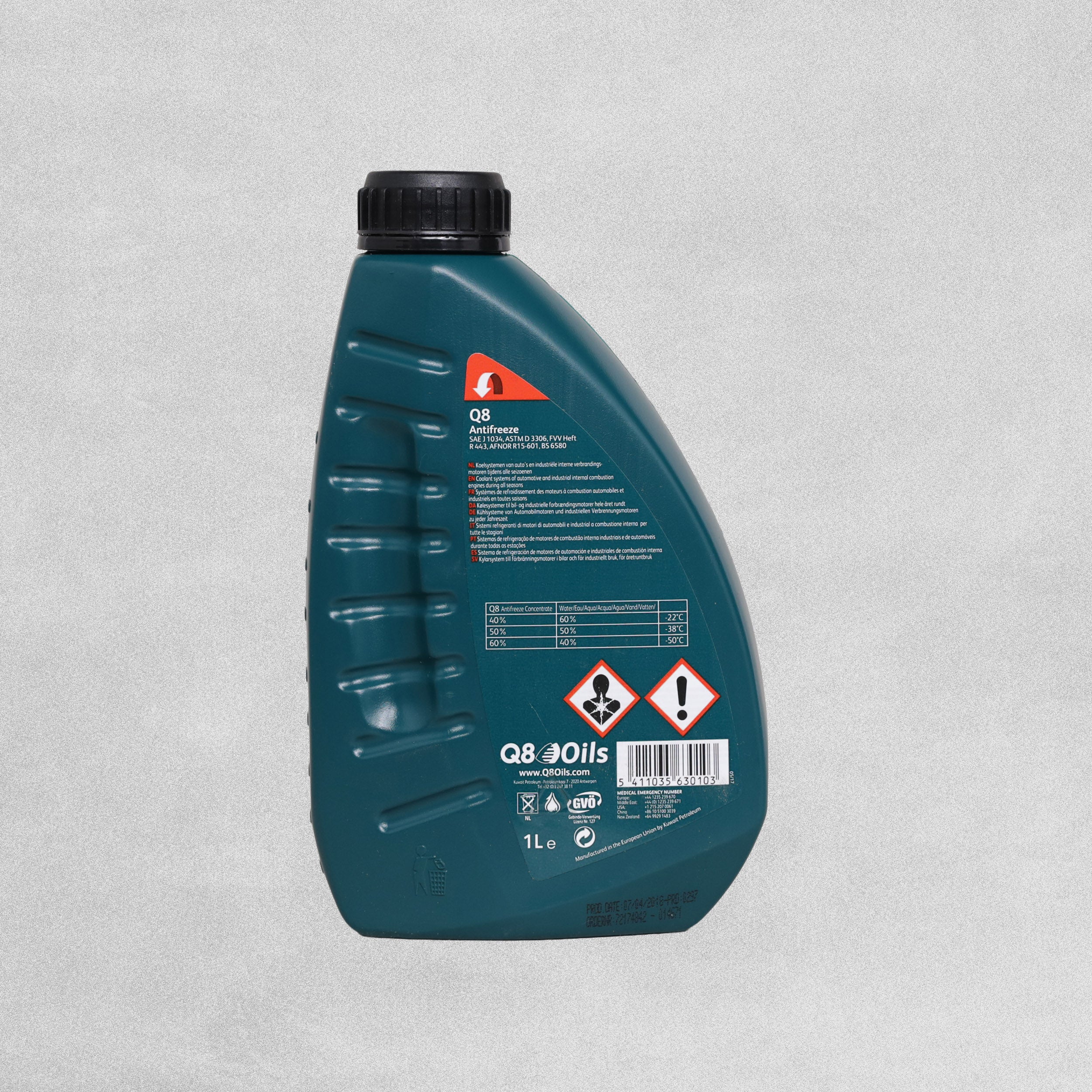 Q8 Antifreeze 1L