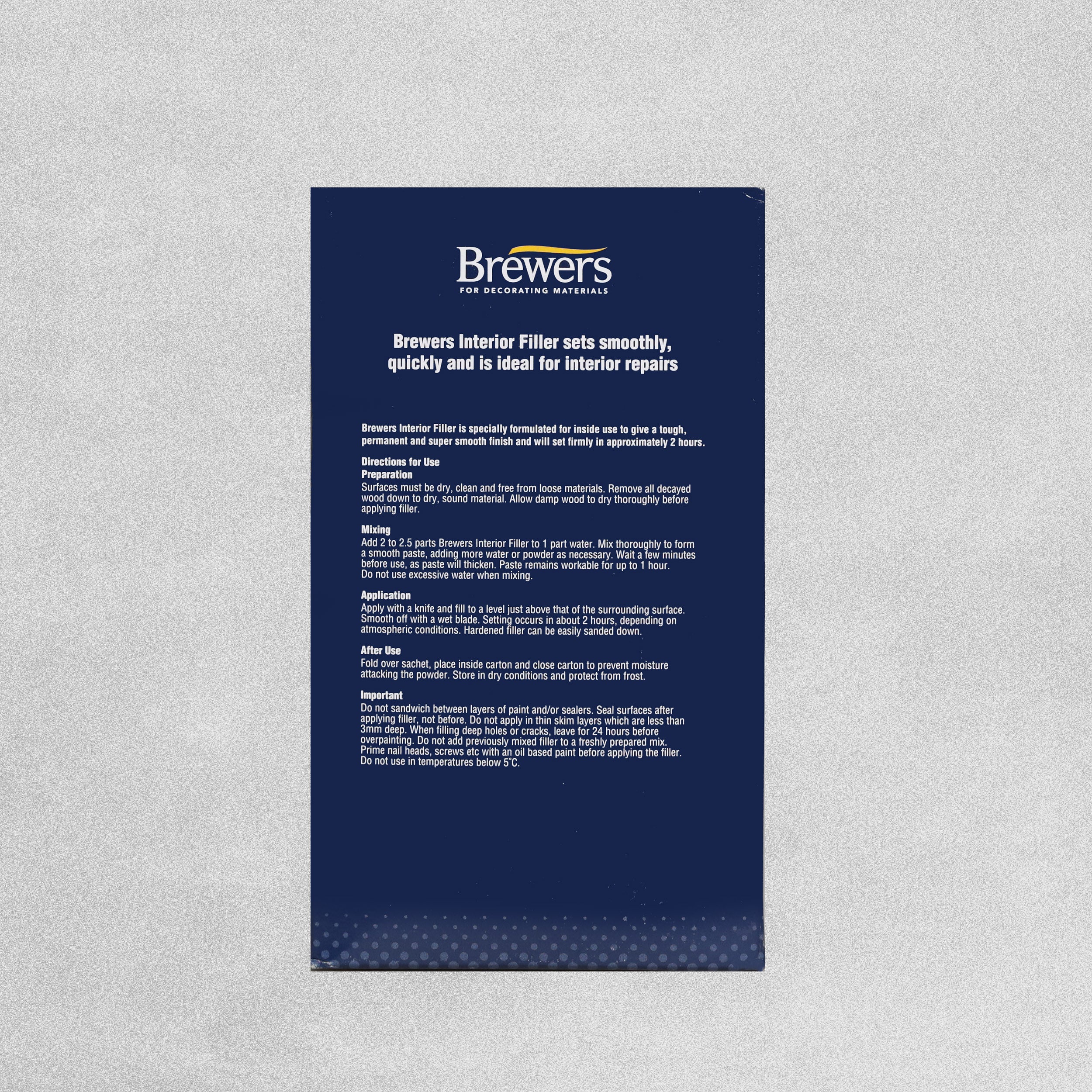 Brewers Interior Filler - 500g