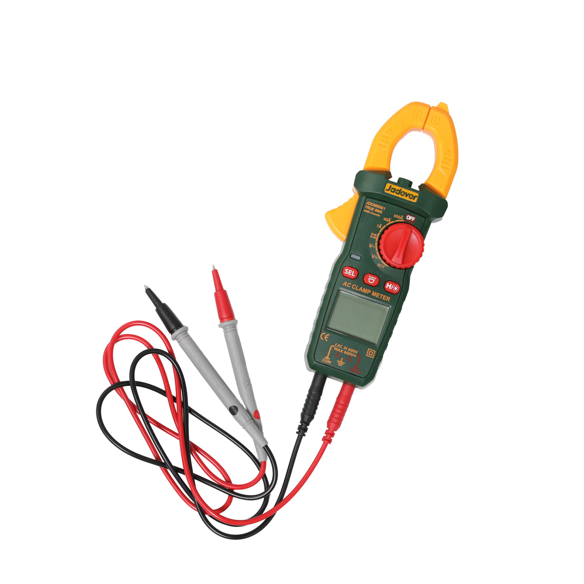 Jadever Digital AC 600A Digital Clamp Meter - JDDM8601