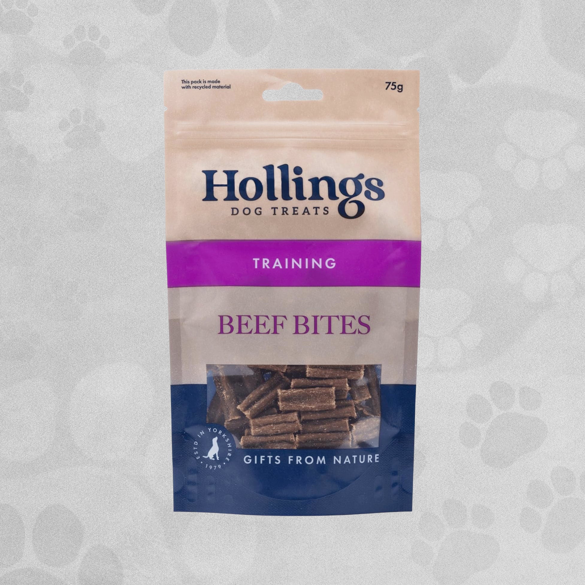 Hollings Training Beef Bites - 75g