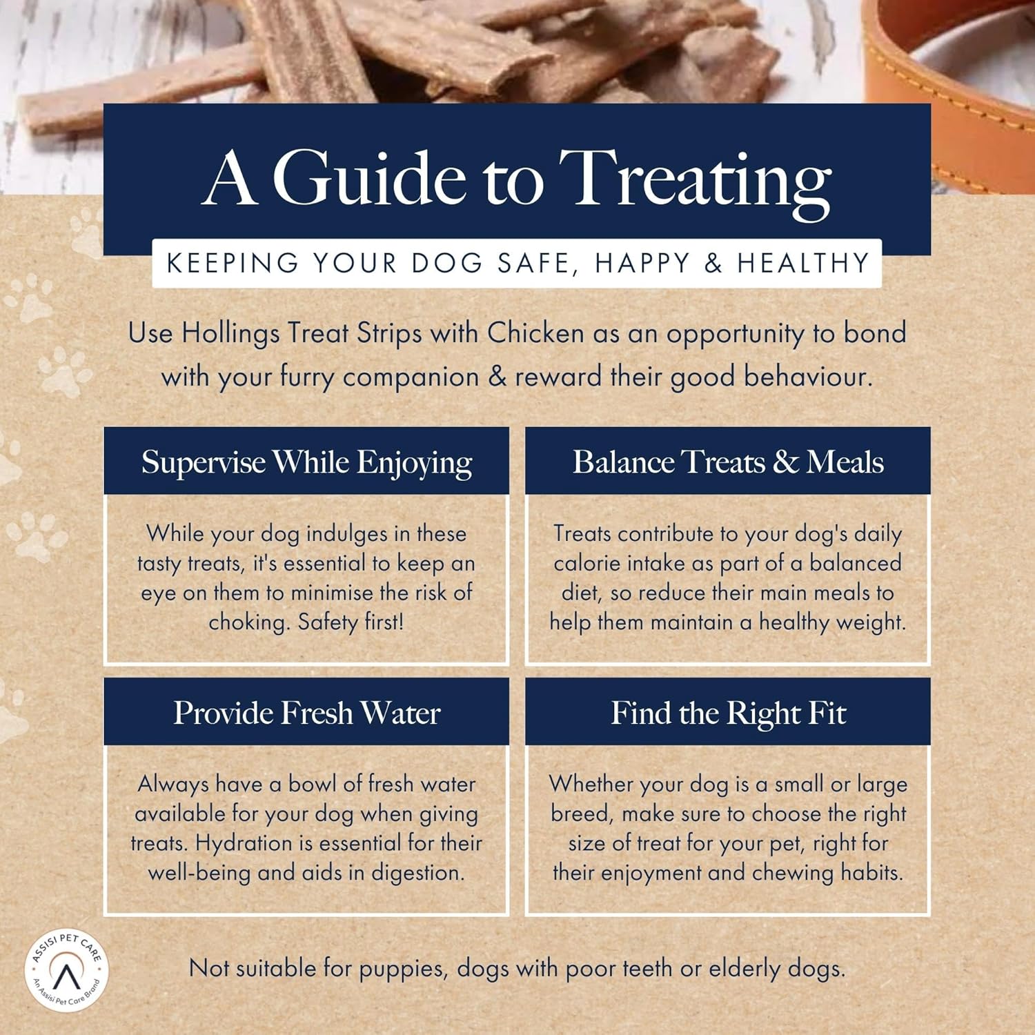 Hollings Training Beef Bites - 75g