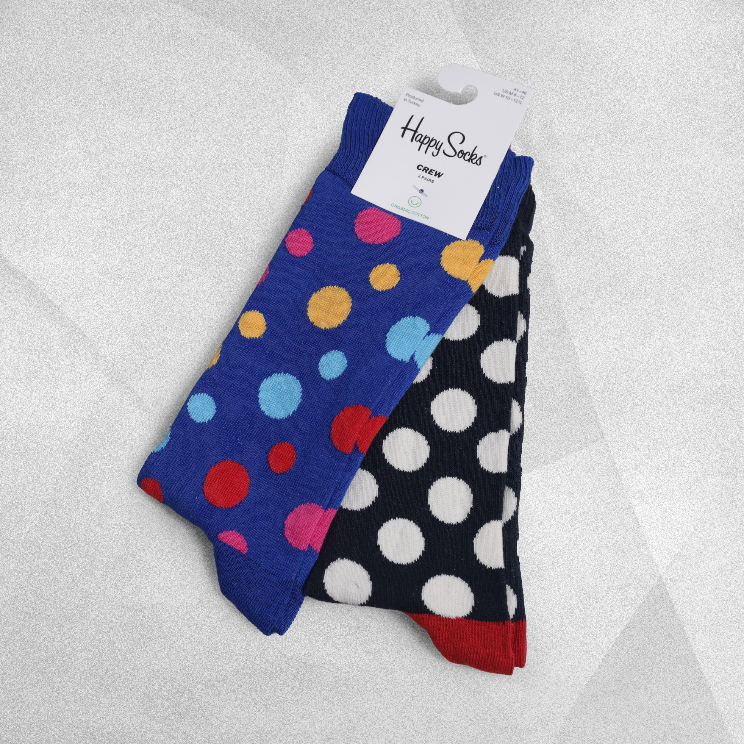 Happy Socks - 2 Pairs - Various Designs & Sizes