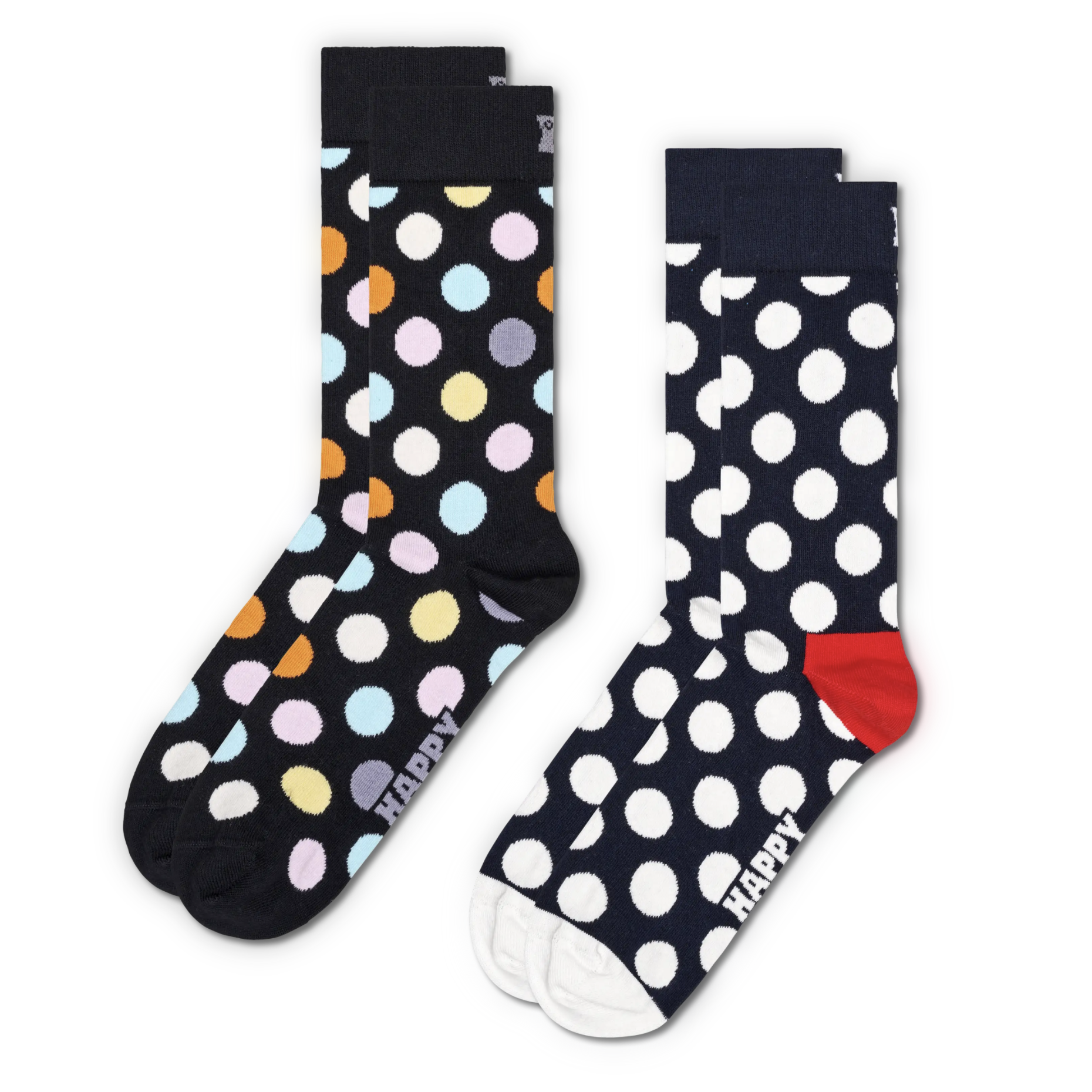 Happy Socks - 2 Pairs - Various Designs & Sizes