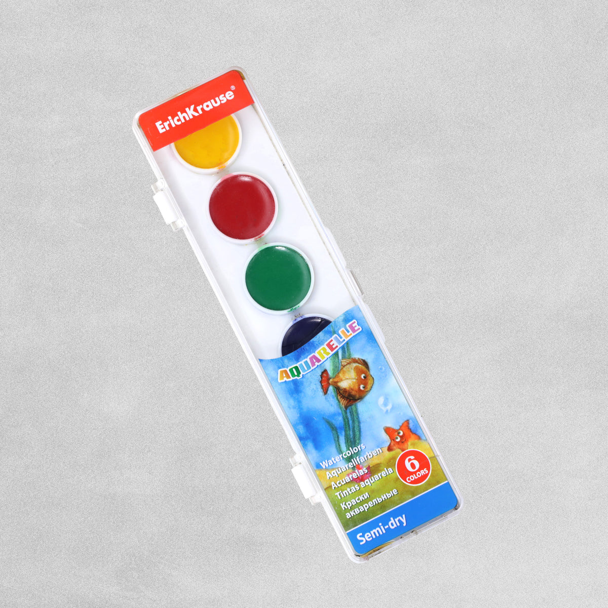 Watercolours ErichKrause Drive 6 colours