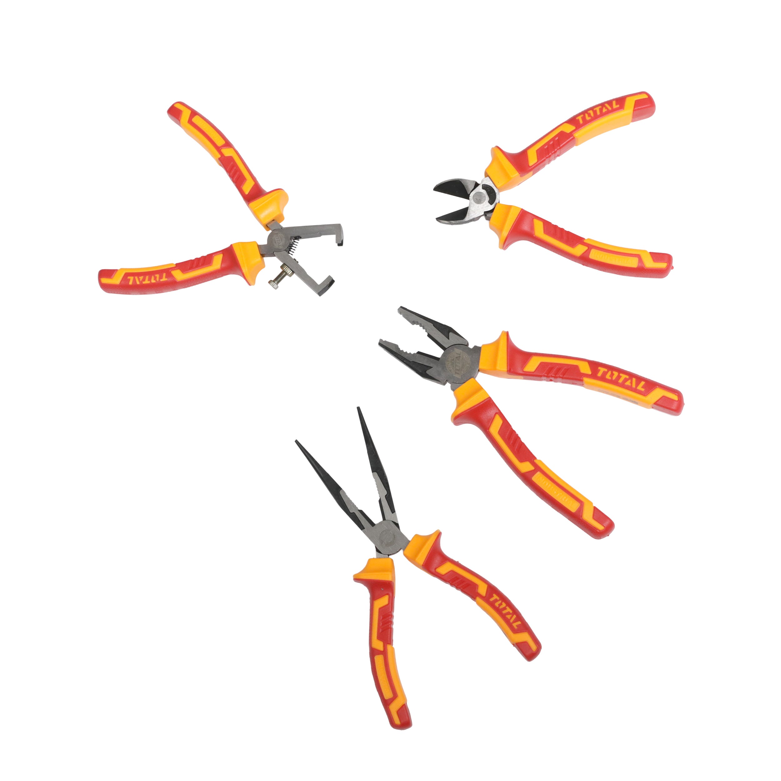 Total 16pcs Insulated Hand Tools Set - THKITH1601