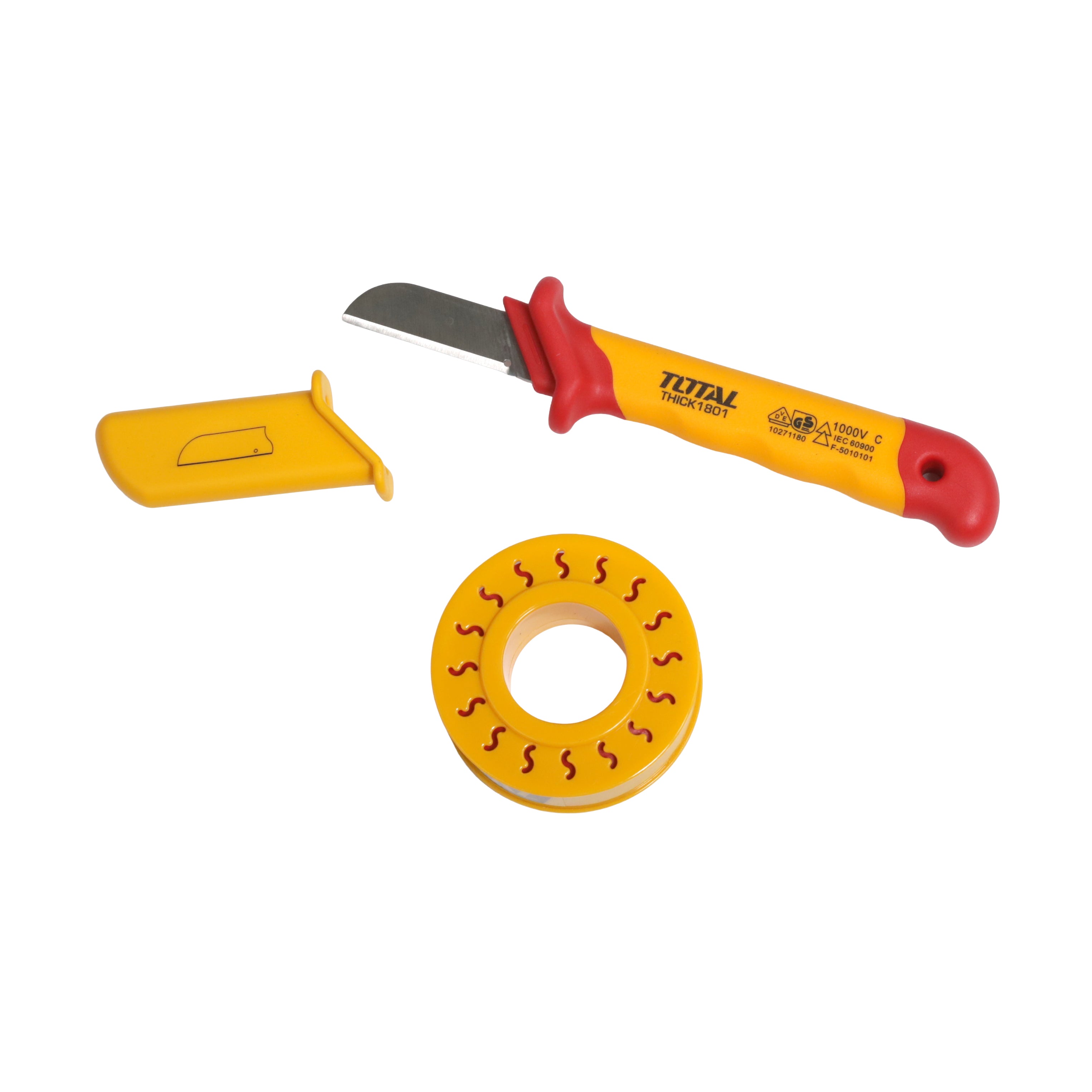 Total 16pcs Insulated Hand Tools Set - THKITH1601