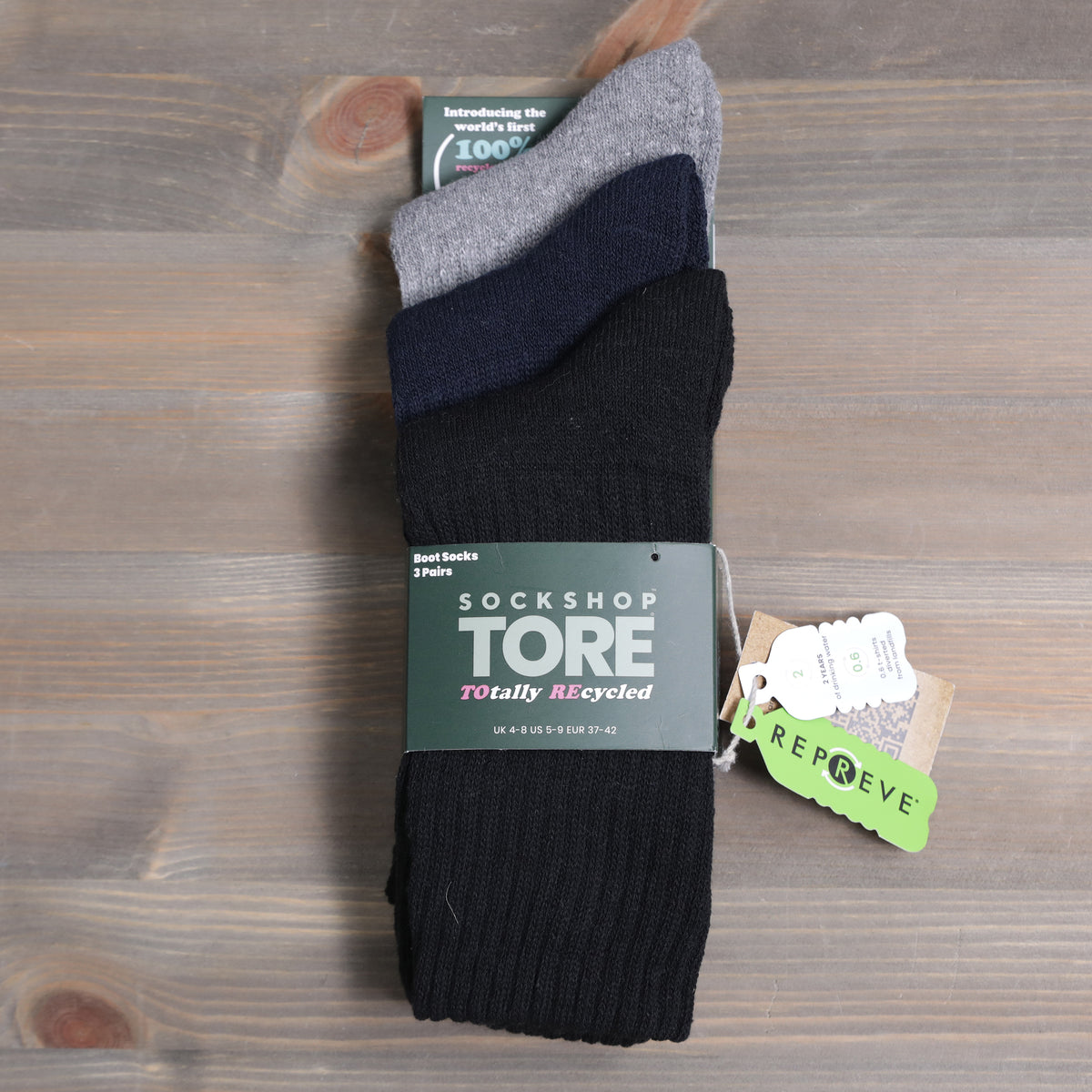 Sockshop Tore Boots Socks 3 Pairs Ladies 4-8 Various Colours