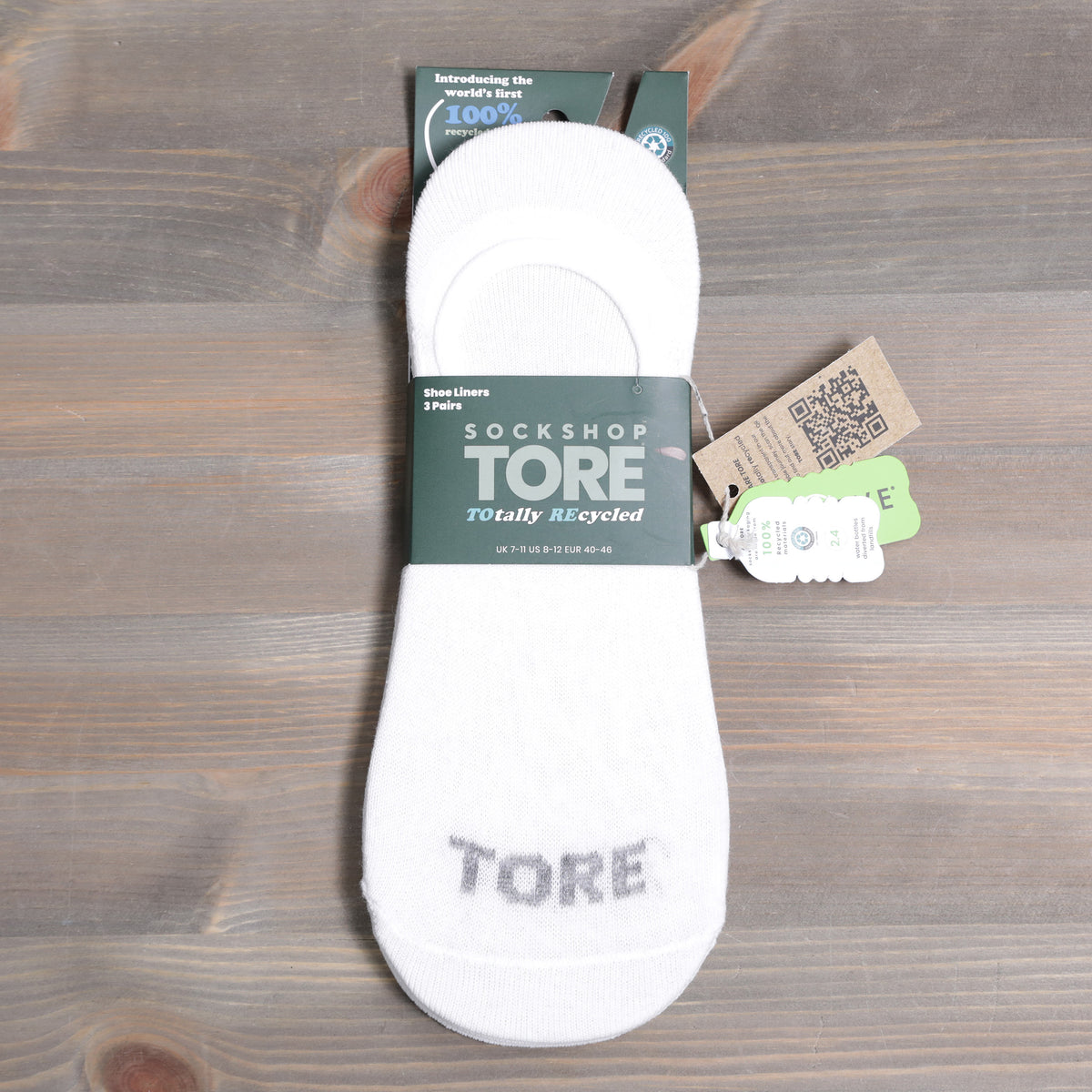 Sockshop Tore Shoe Liner Socks 3 Pairs Mens 7-11 Various Colours