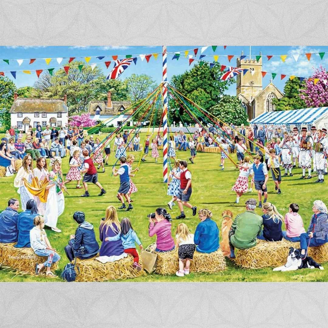 Gibsons 'Around the Maypole' 1000 Piece Puzzle