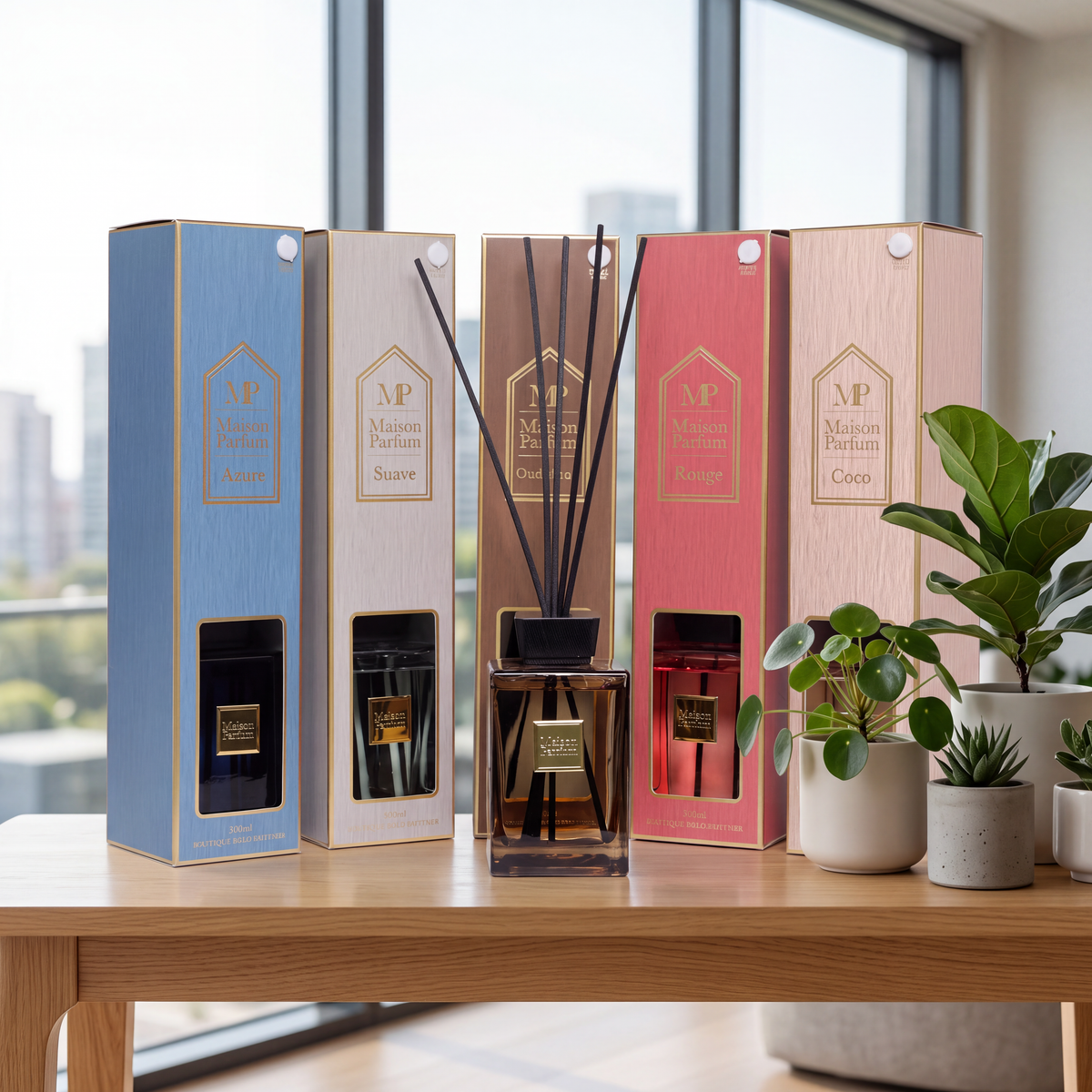 Maison Parfum 500ml Reed Diffusers - Various Scents