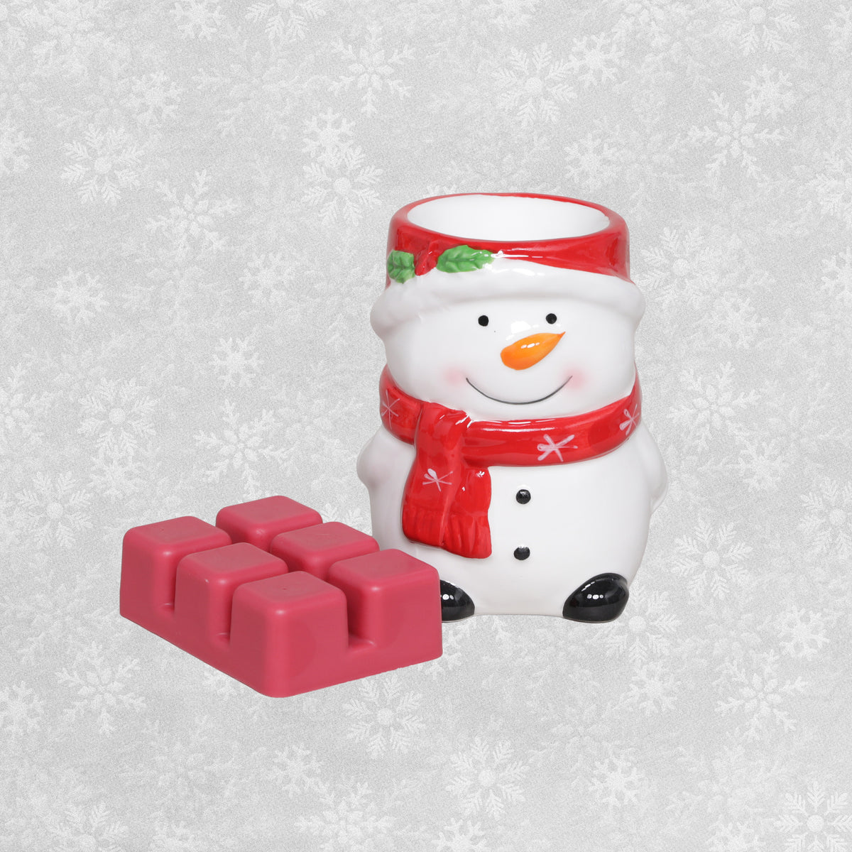 Maison Parfum 'Winter Berries' scented Wax Melts gift set with seasonal burner