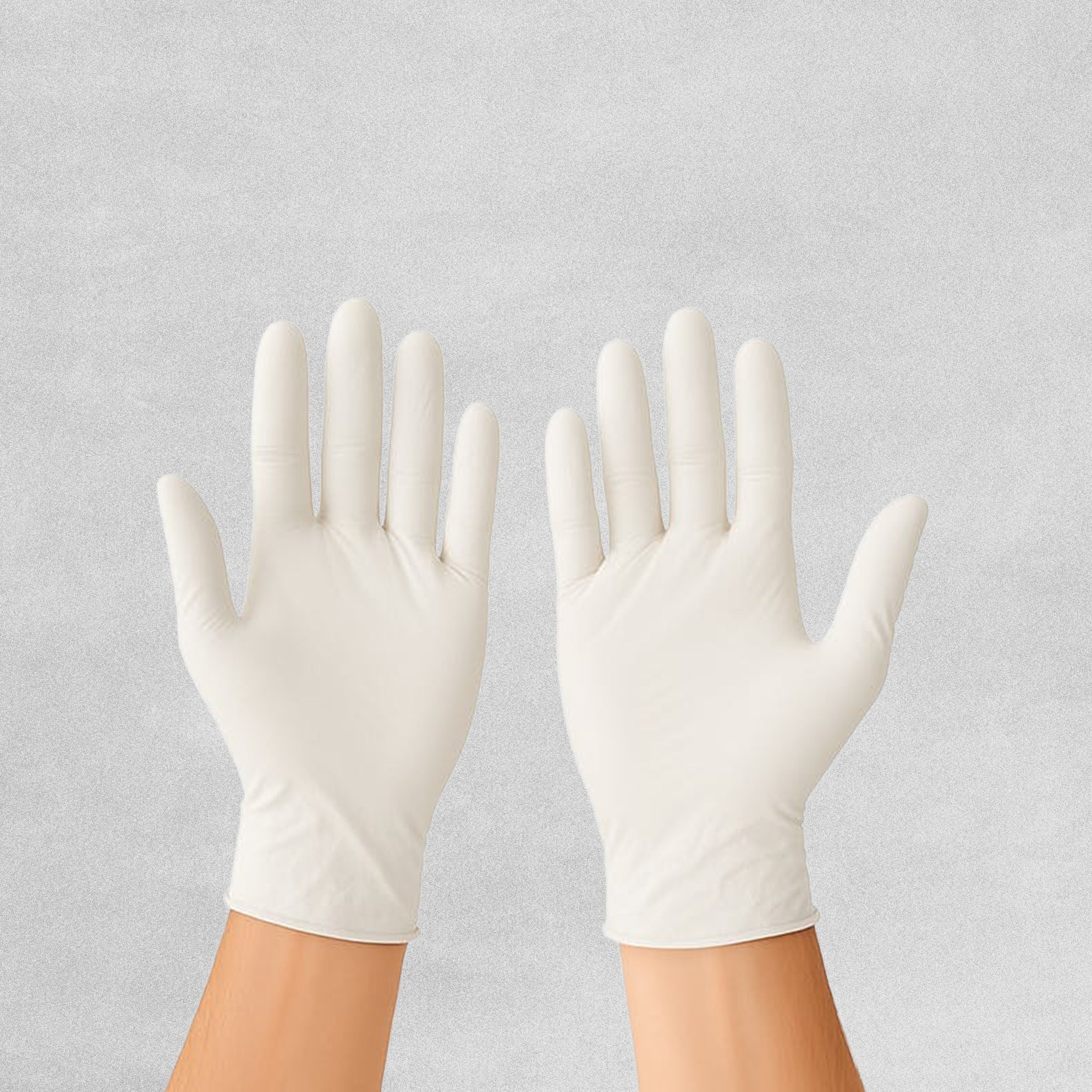 Safetouch Clear Ambidextrous Disposable Single Use Examination Gloves Non-Sterile -Medium -100 Gloves