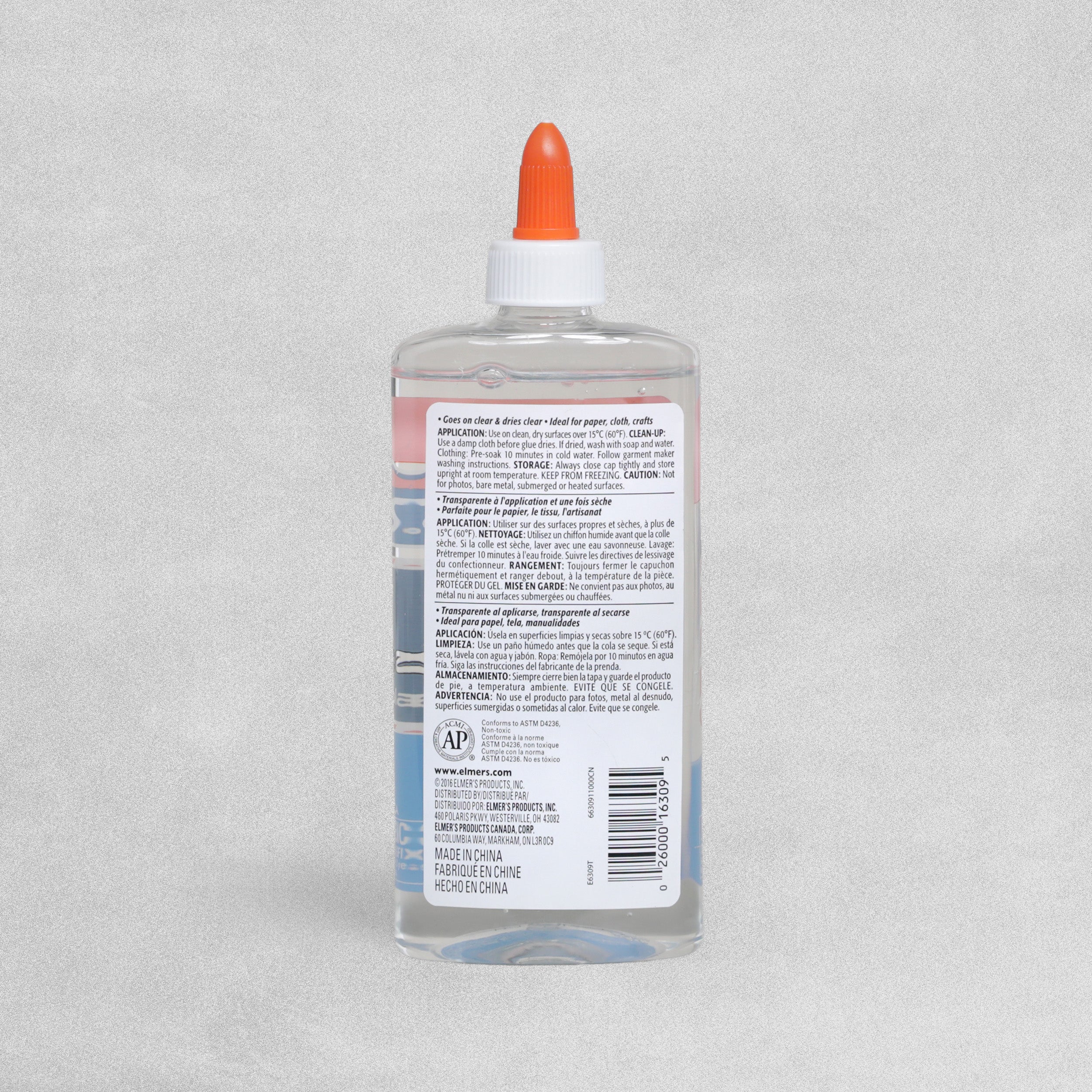 Elmer's Washable Clear Transparent Glue - 266ml