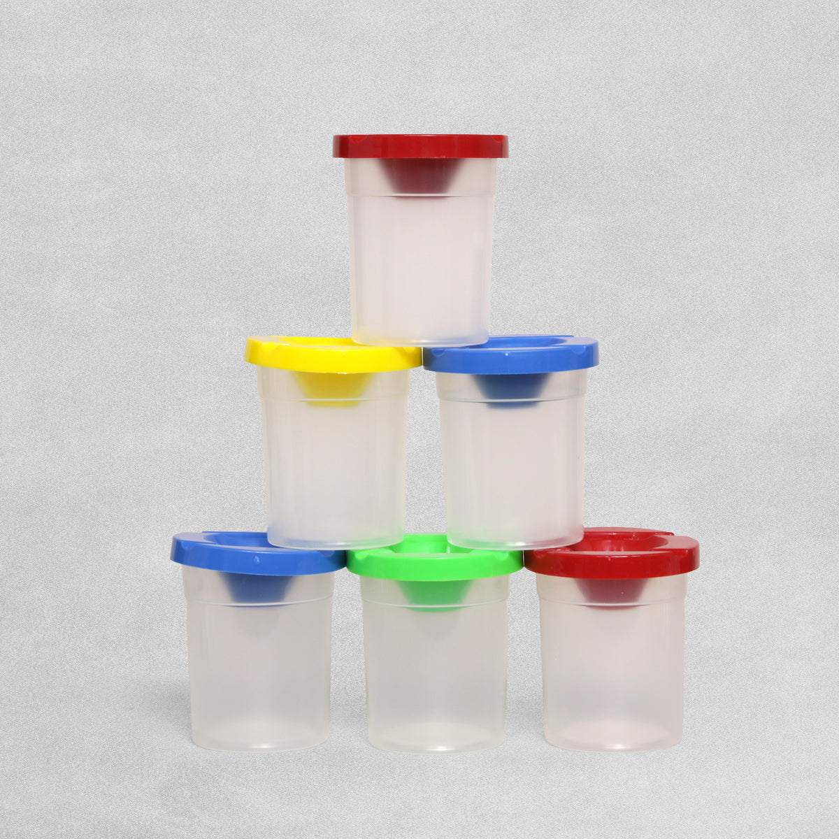 Creation Station 10 Non Spill Paint Pots with Stoppers
