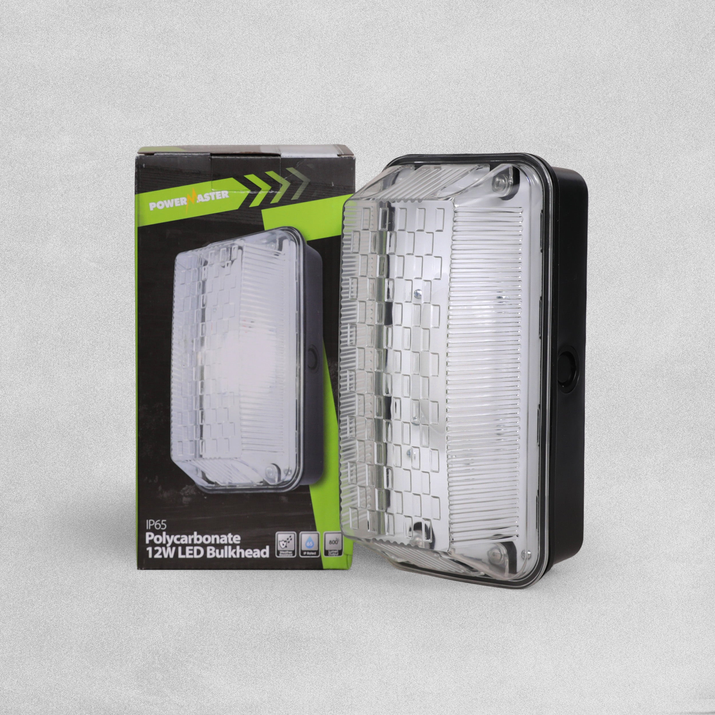 Powermaster Polycarbonate Bulkhead - 12w LED 6500k