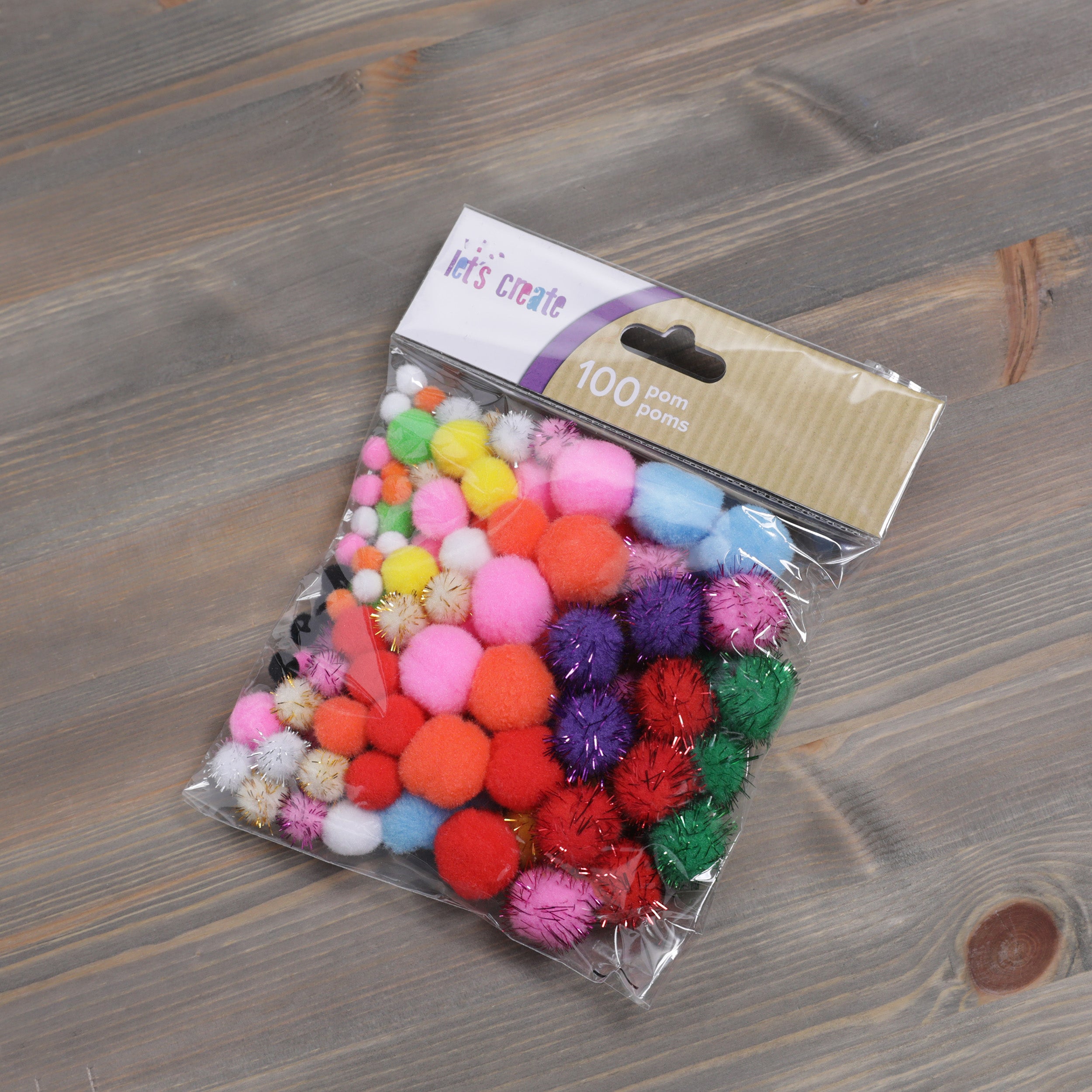 Wilko Lets Create 100 Pom Poms
