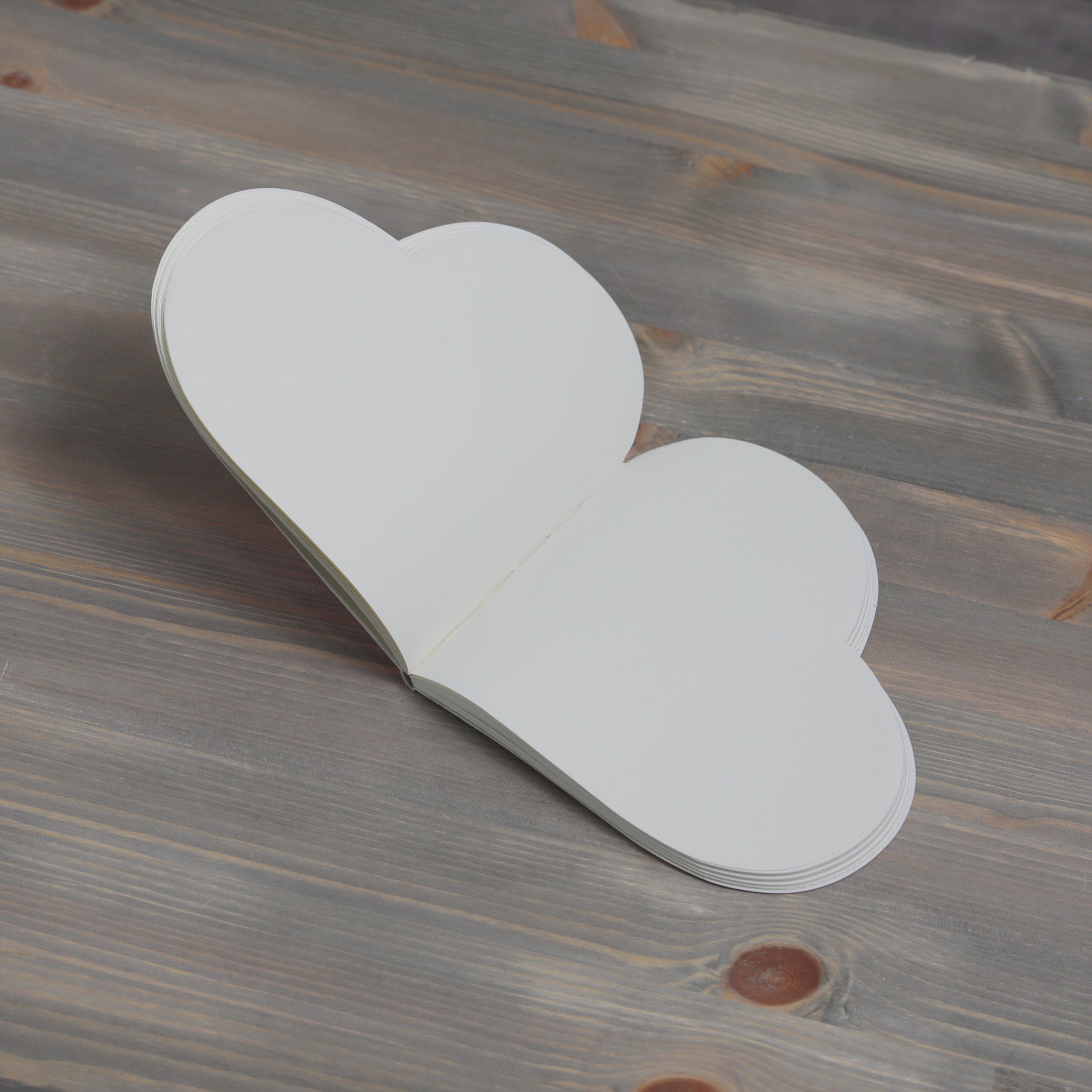 Heart Shaped Notebook