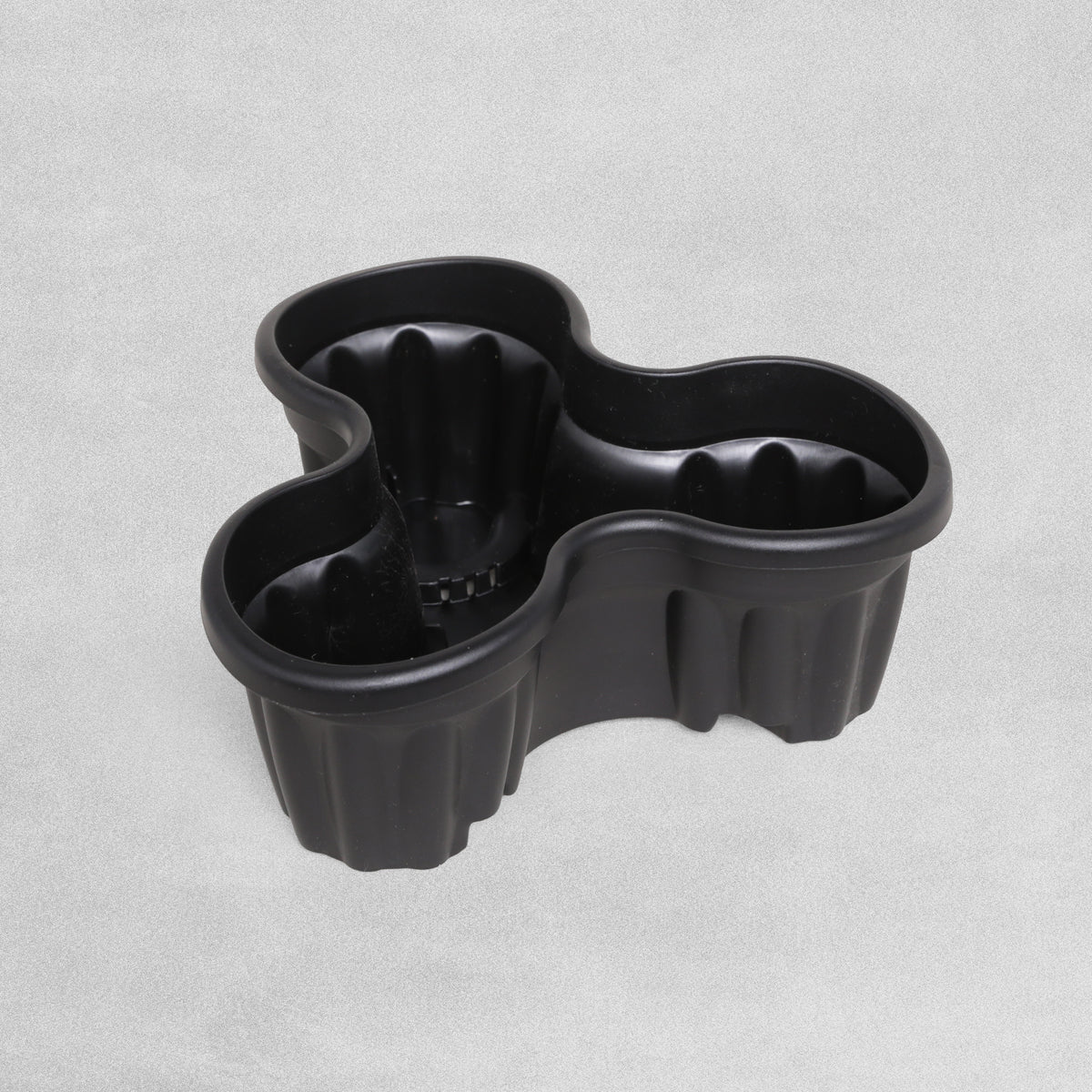 WHAM Vista Small Herb Tri-Planter Black