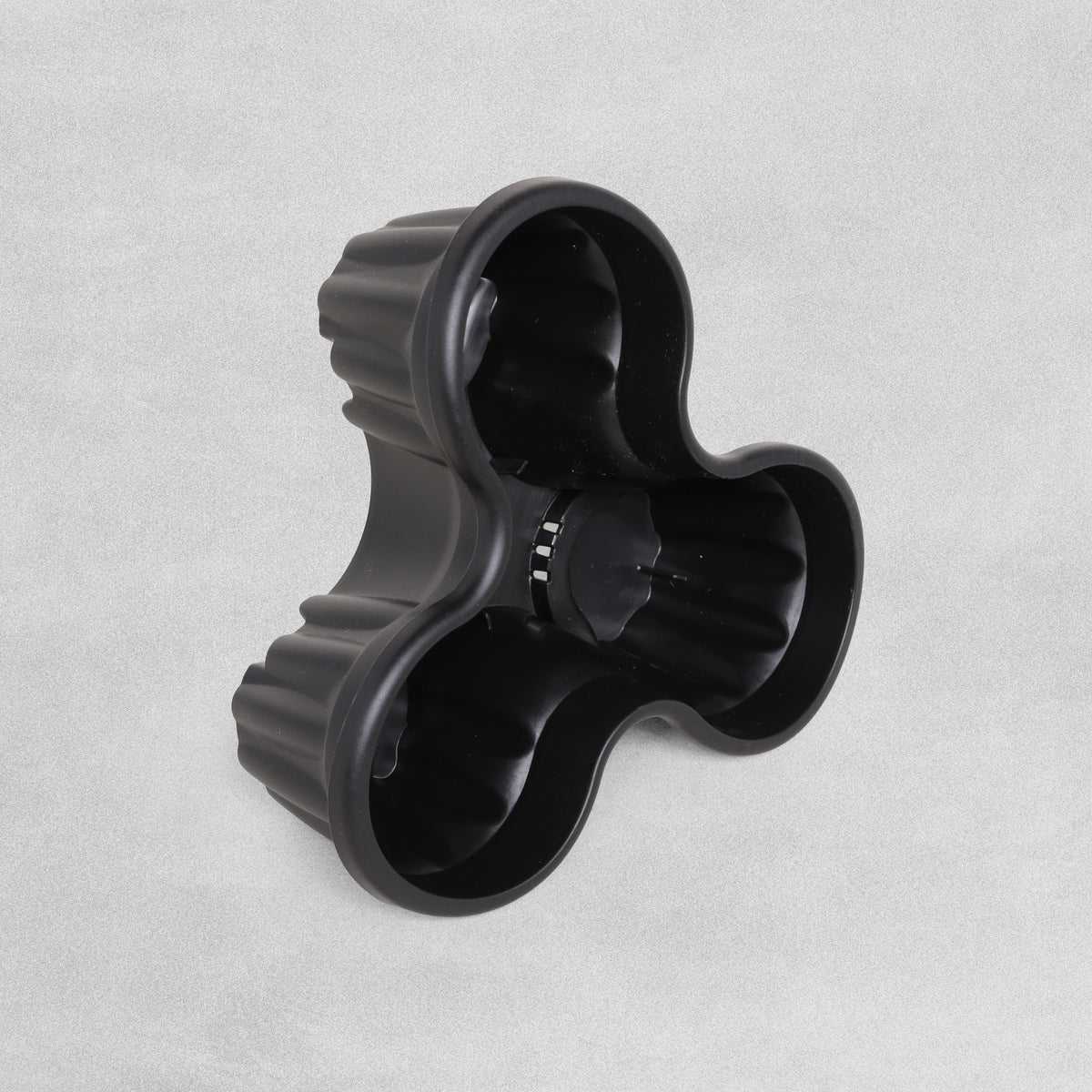 WHAM Vista Small Herb Tri-Planter Black