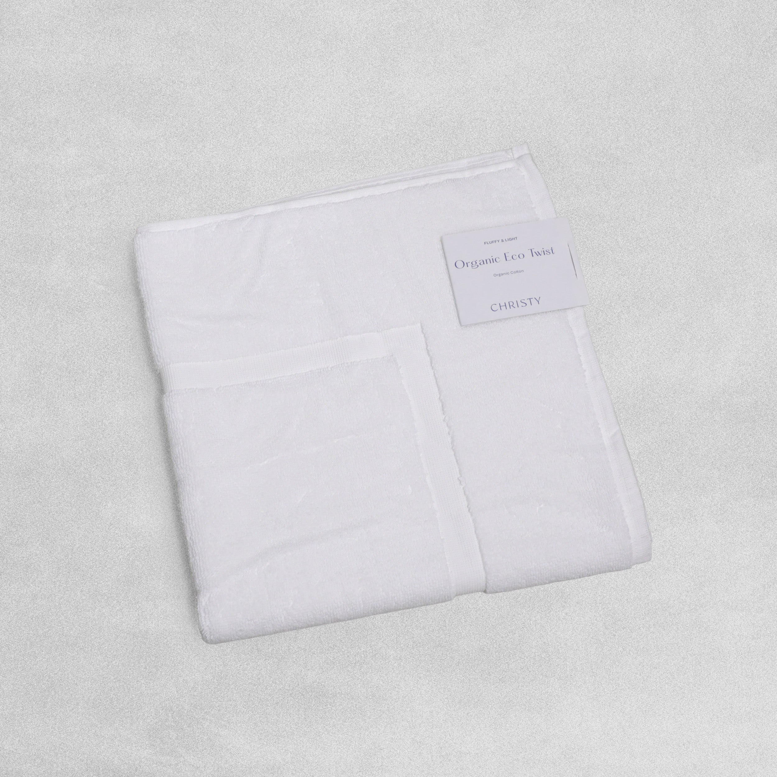 Christy Organic Eco Twist Shower Mat 60 x 60 cm various colours