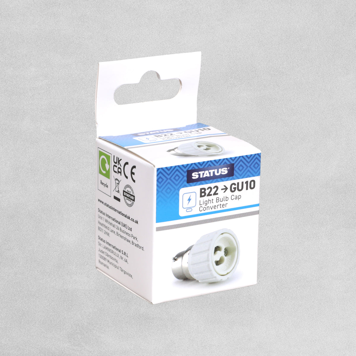 Status Light Bulb Converter BC to GU10