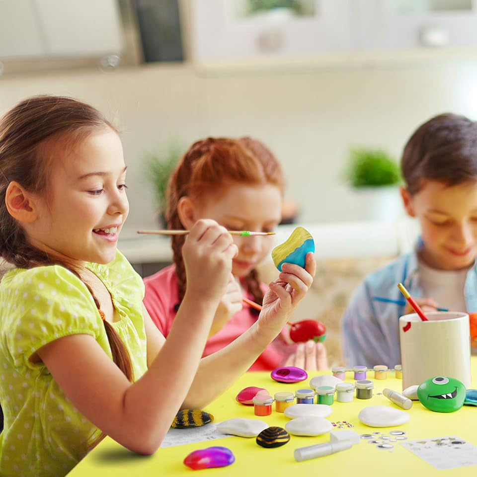 Dan&Darci Rock Art Creative Kids Kit 6 years +