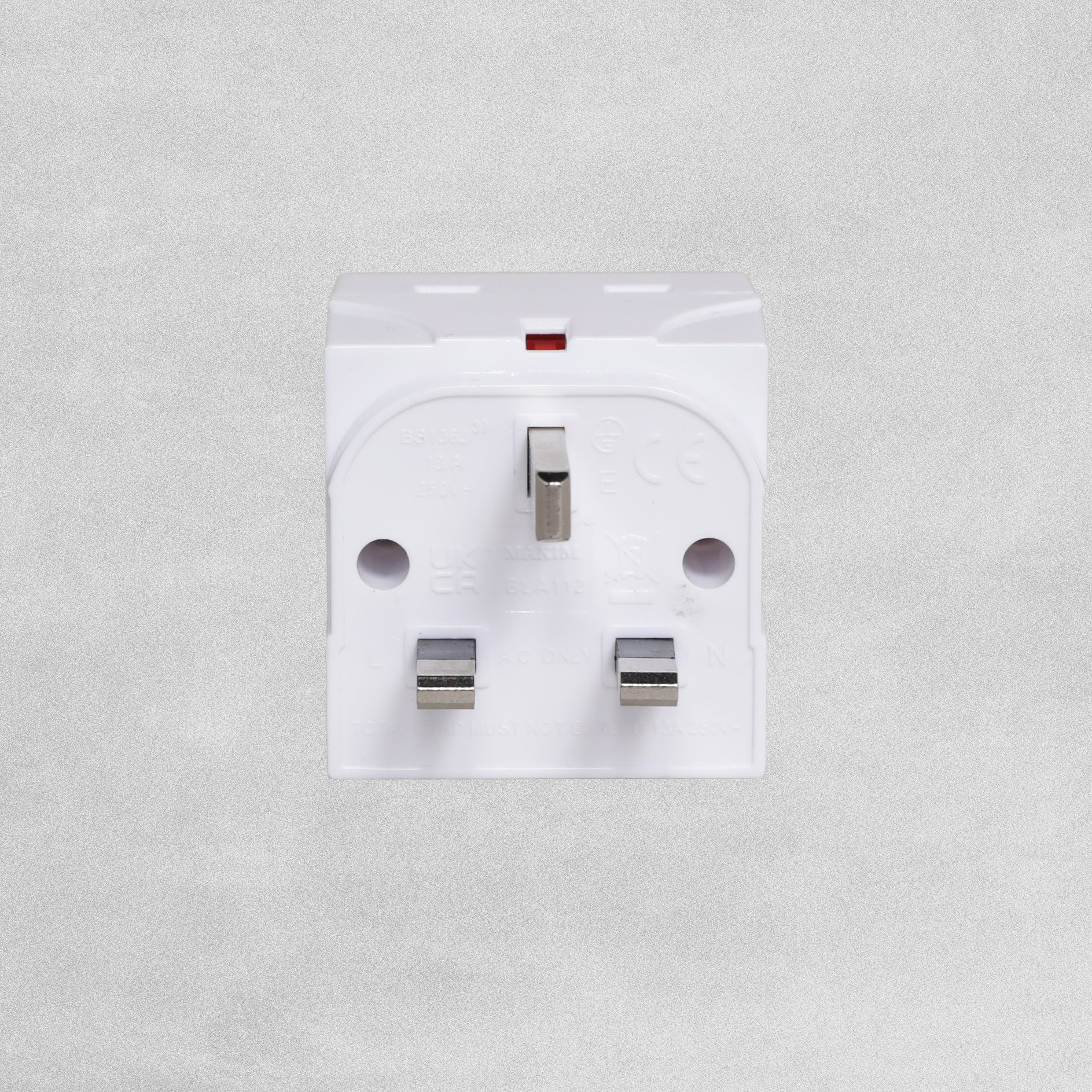Maxim 2 Way Plug Socket Adaptor- Non Fused