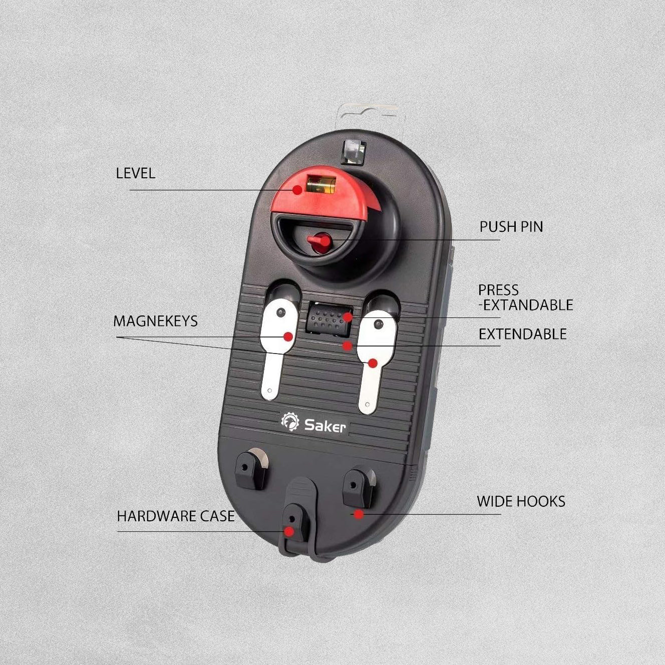 Saker Picture Hanging and Leveling Tool - 85pcs