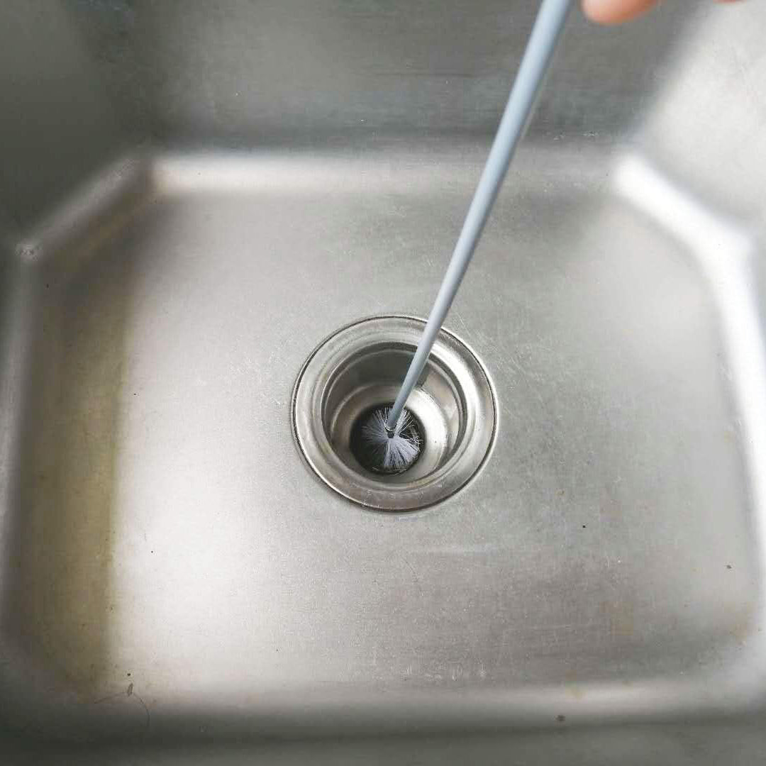 Jayting Sink & Drain Cleaning Brush & Rod