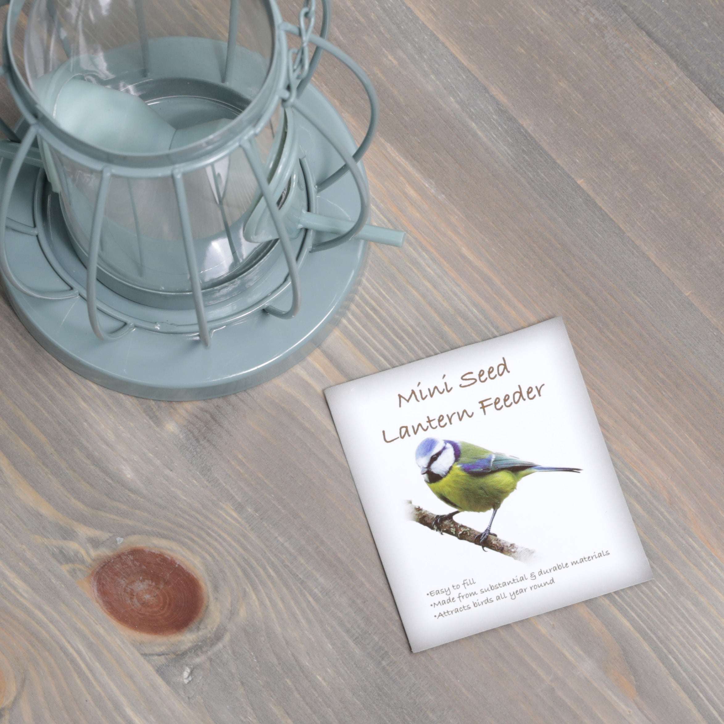 Mini Seed Lantern Feeder