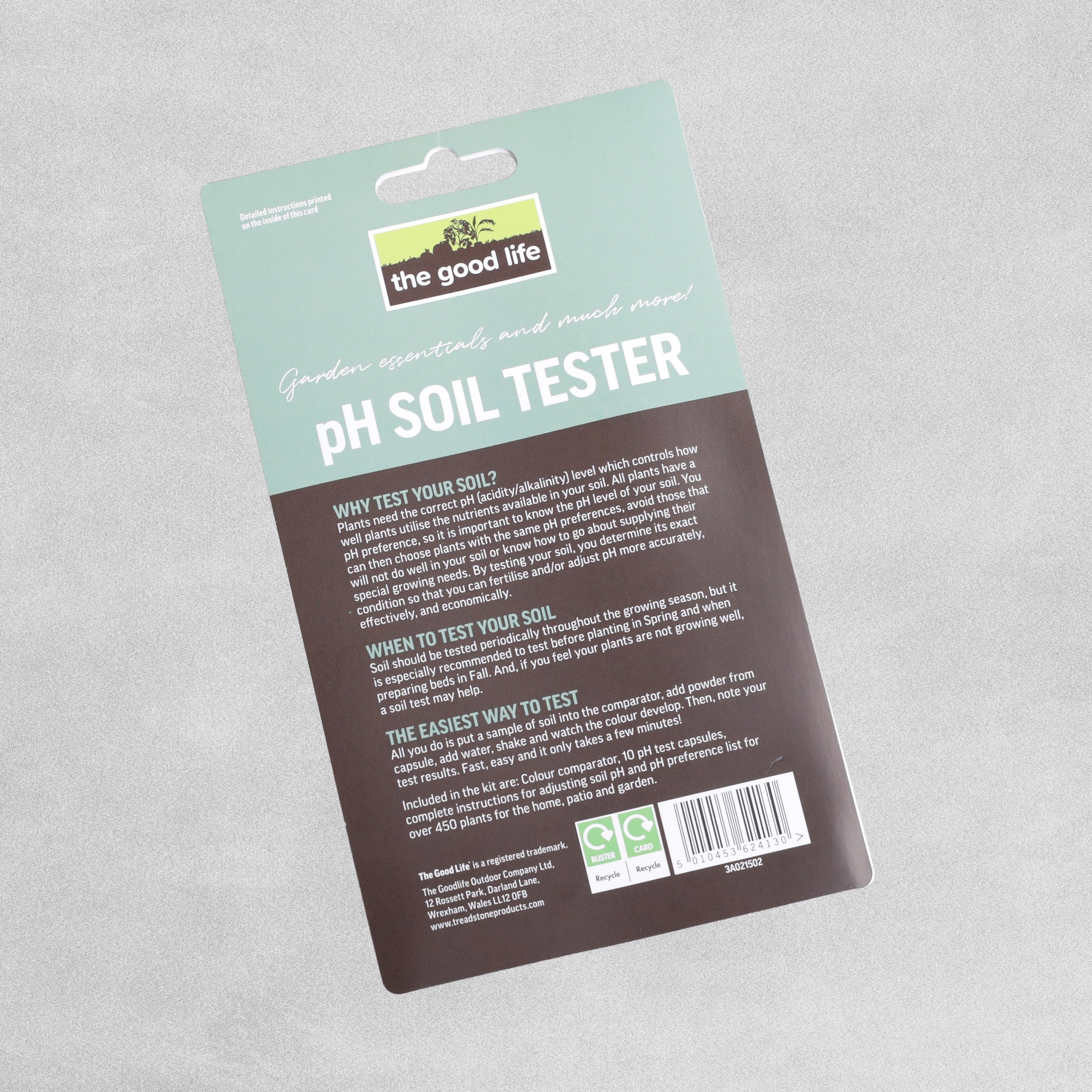 PH SOIL TESTER The Good Life