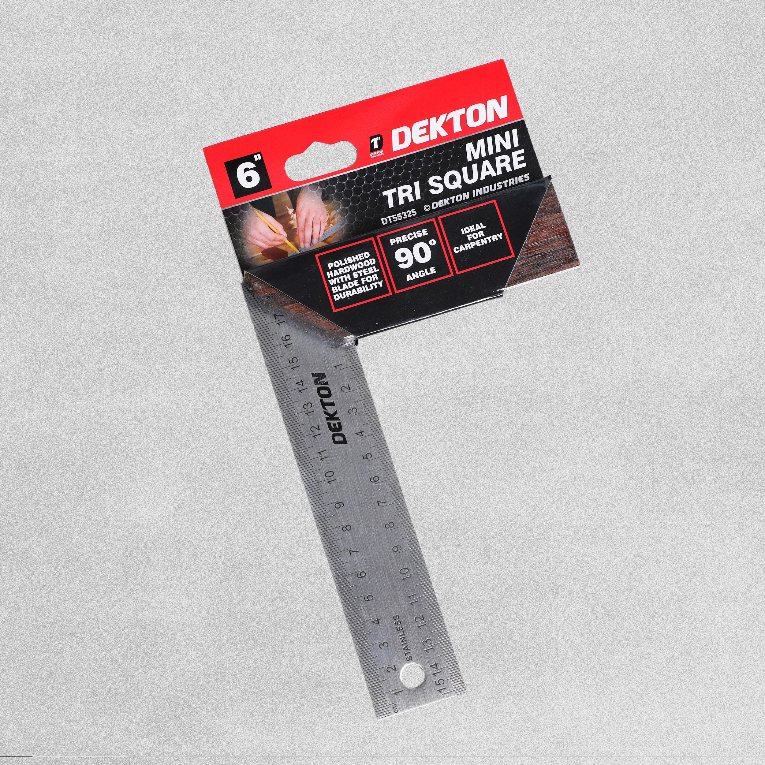 Dekton Carpenters Tri Square 6"
