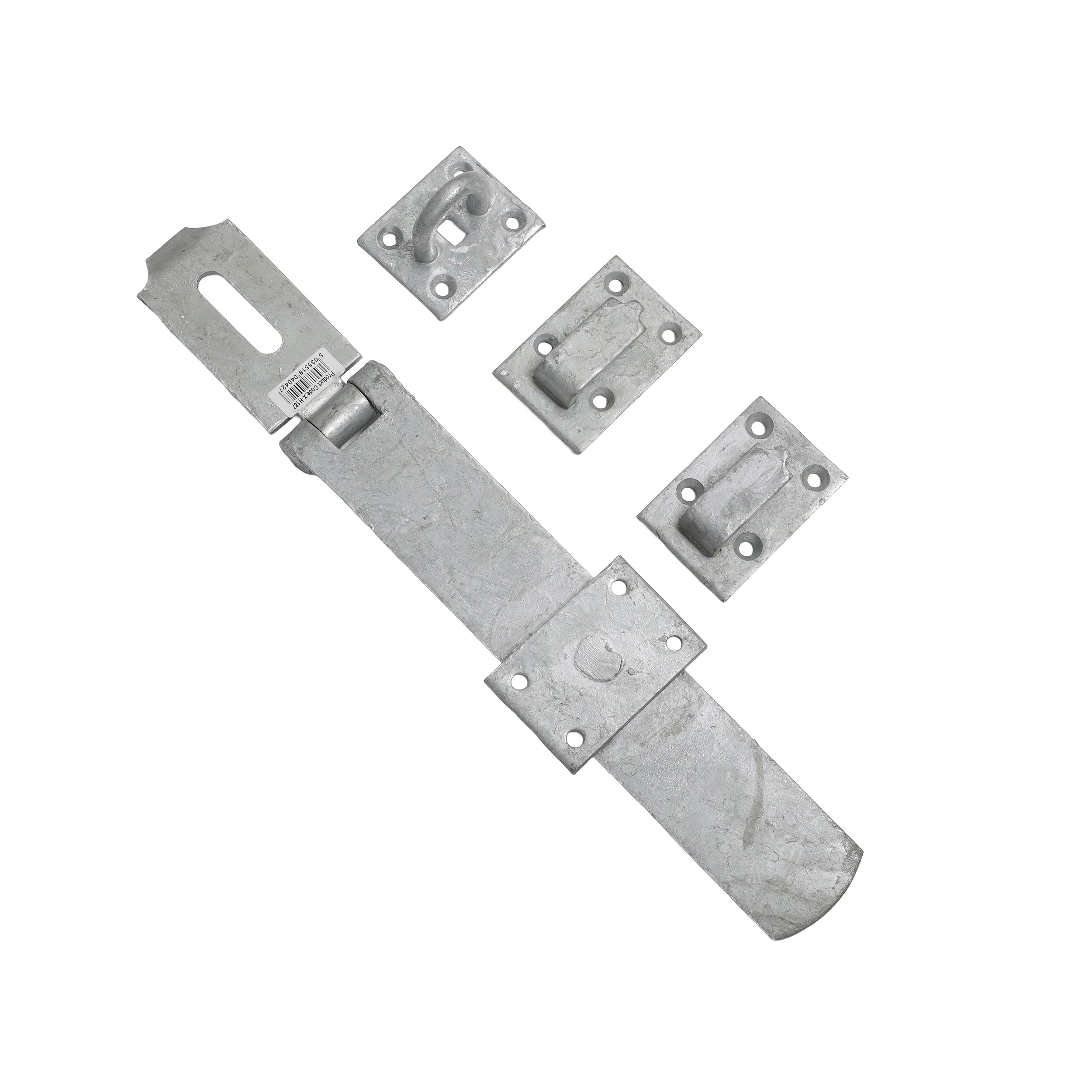 Heavy Swivel Hasp Staple 16" - Galvanised