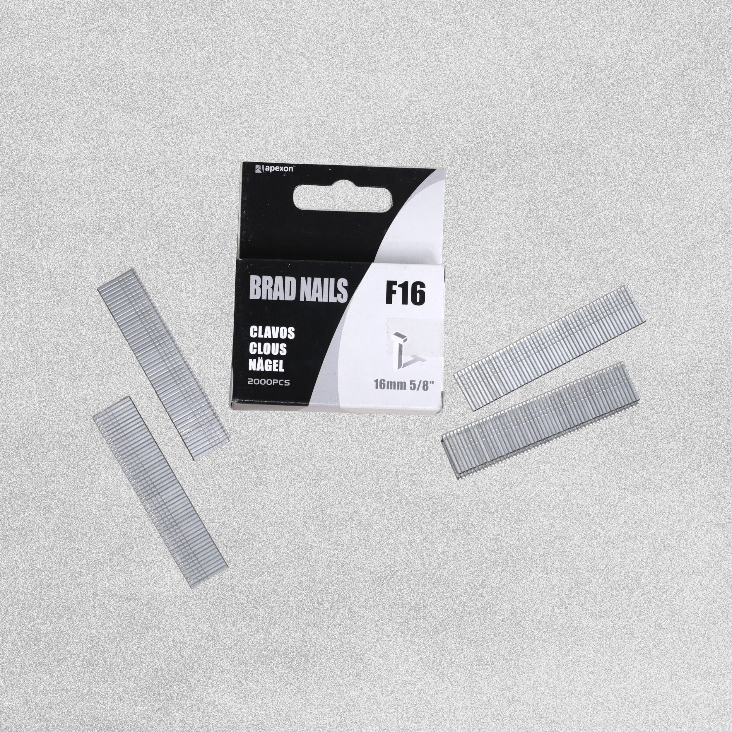 APEXON BRAD NAILS various sizes