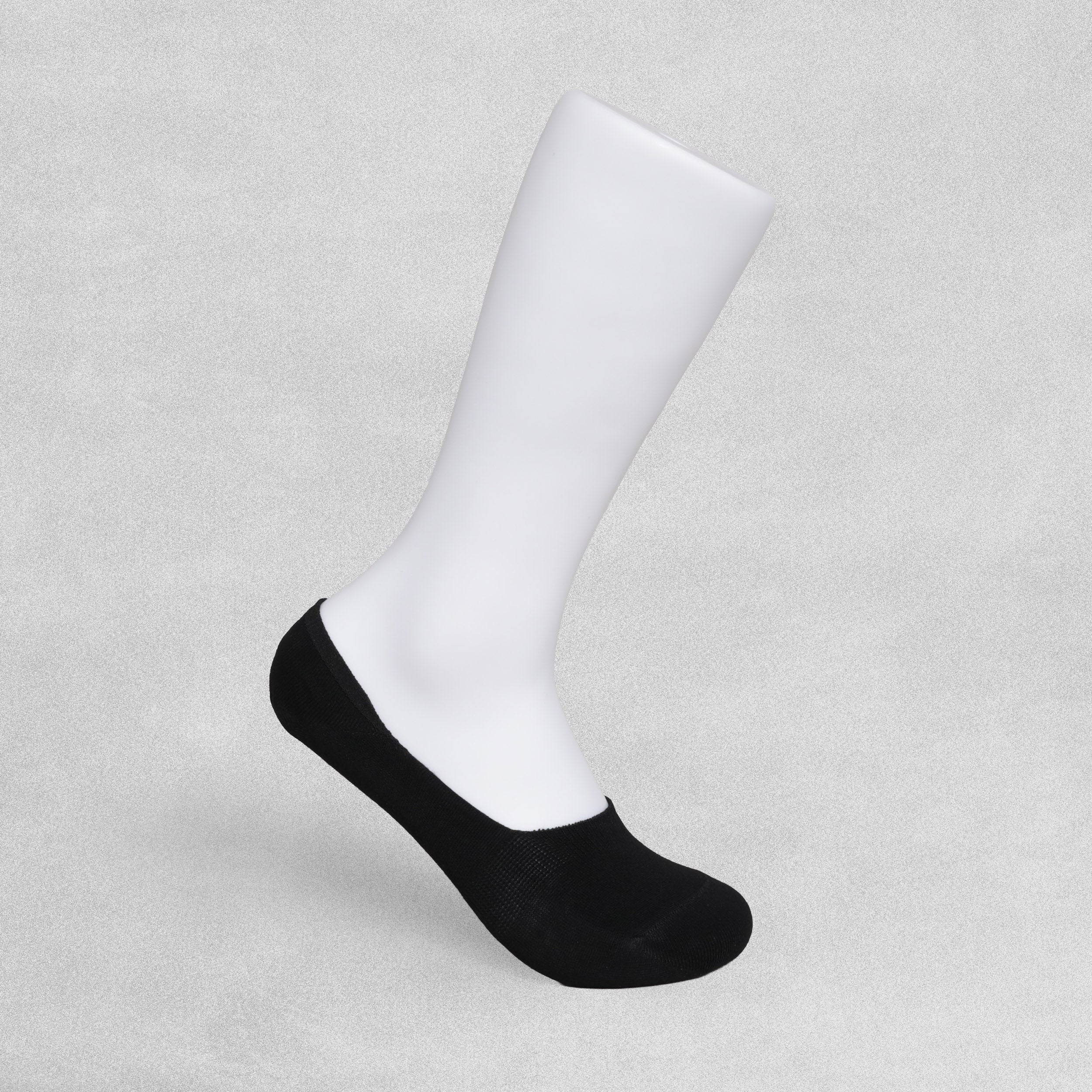 No Show Trainer Socks Black 3 pairs
