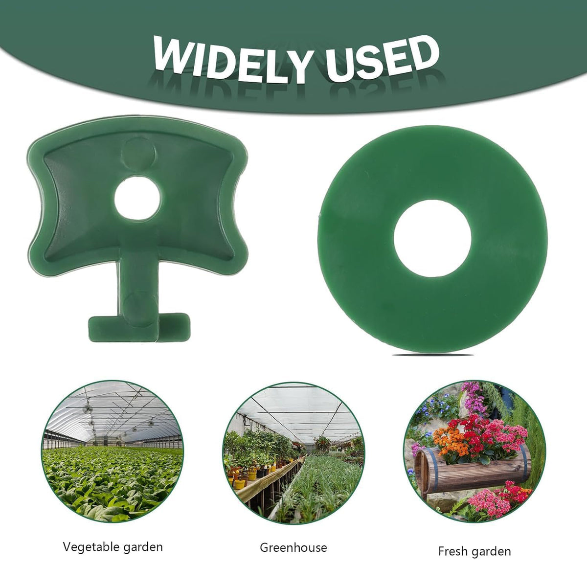 The Good Life Greenhouse Insulation Shade Clips x 10