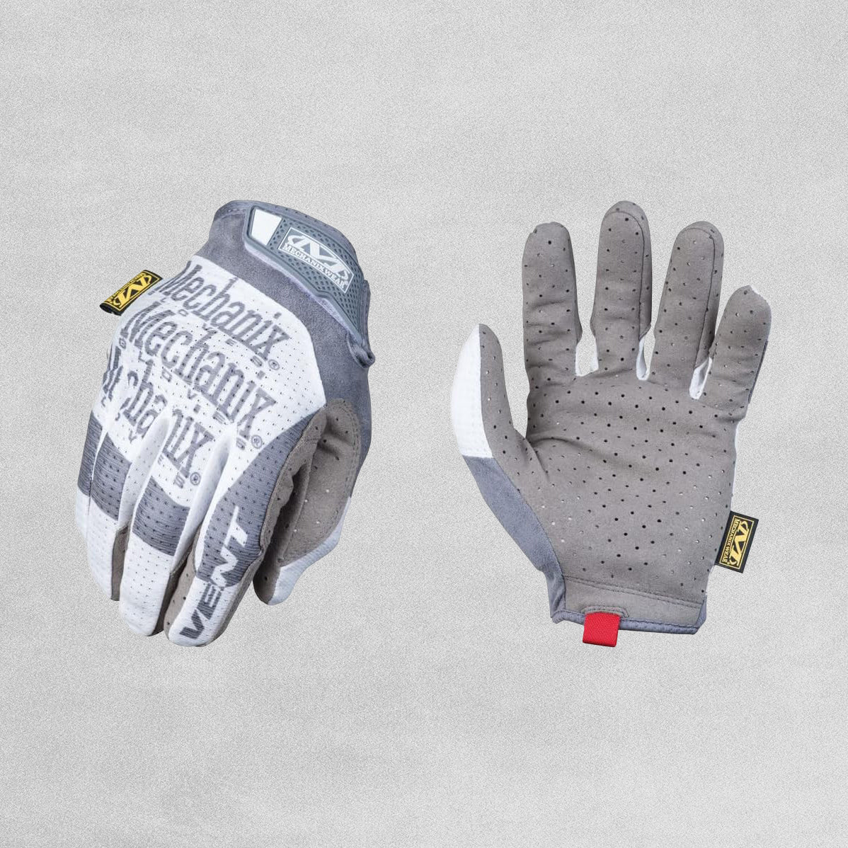 Mechanix Wear White Specialty Vent Leather Work Gloves -S