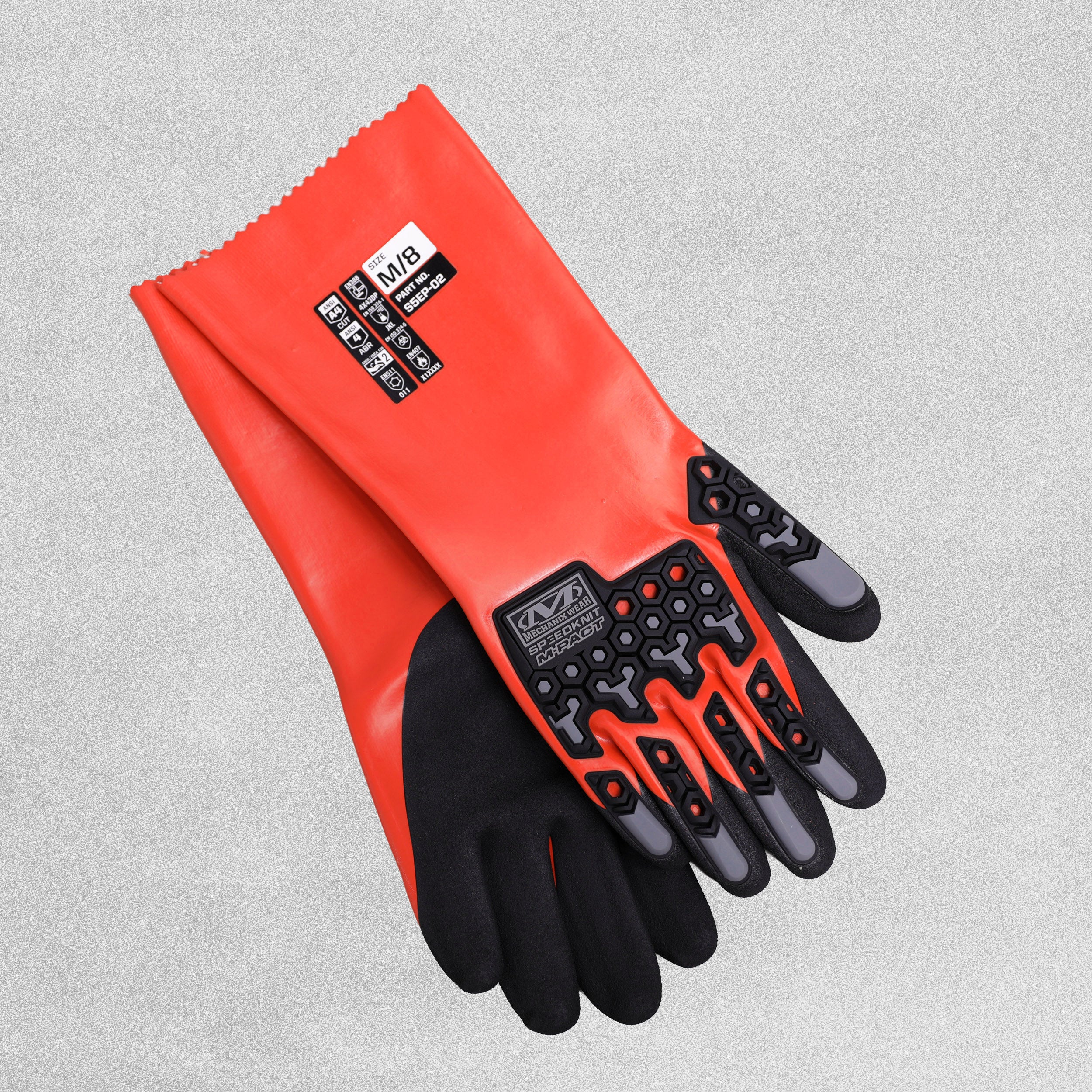 Mechanix Wear SpeedKnit M-Pact Chemical Gloves