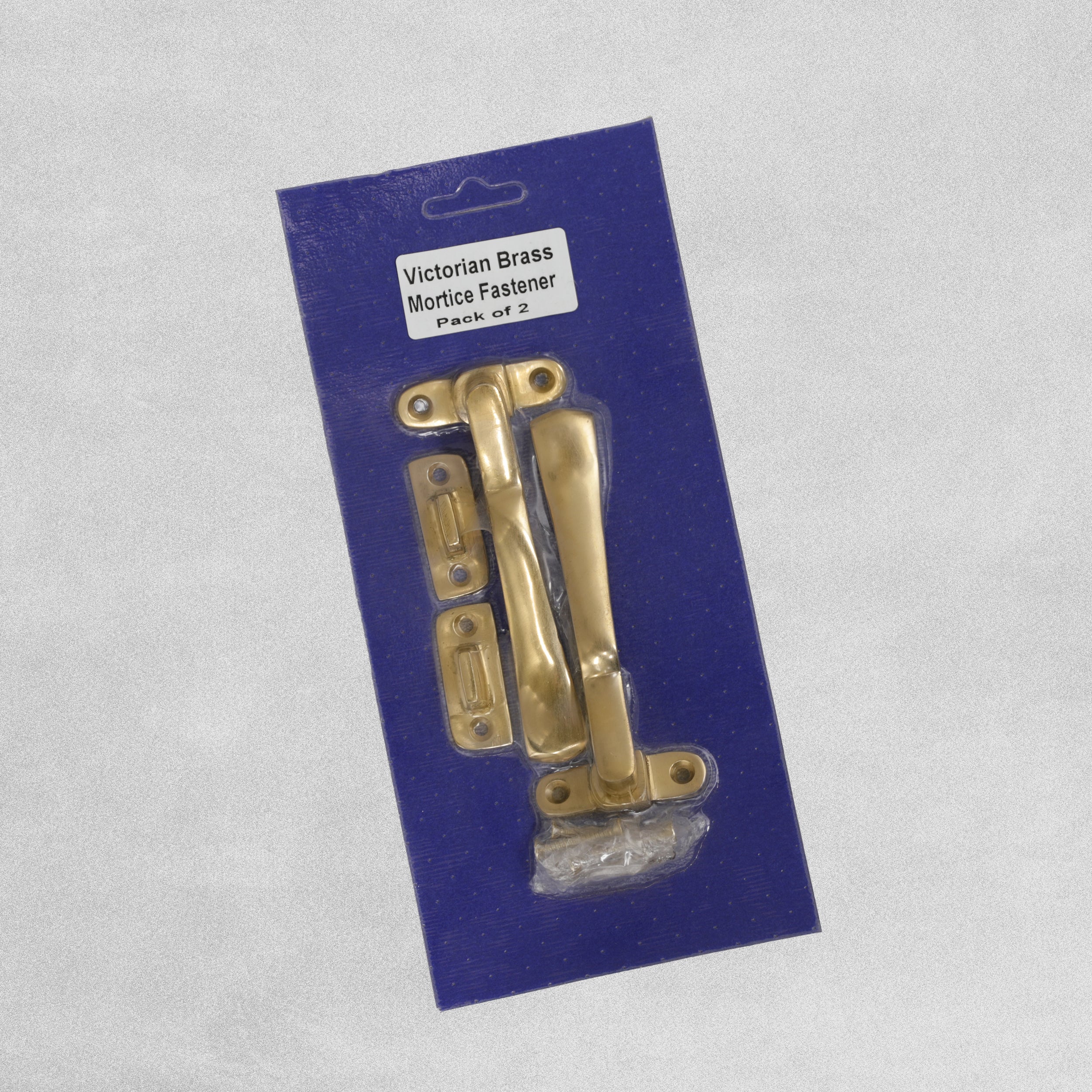 Victorian Brass Mortice Fastener - Pack of 2