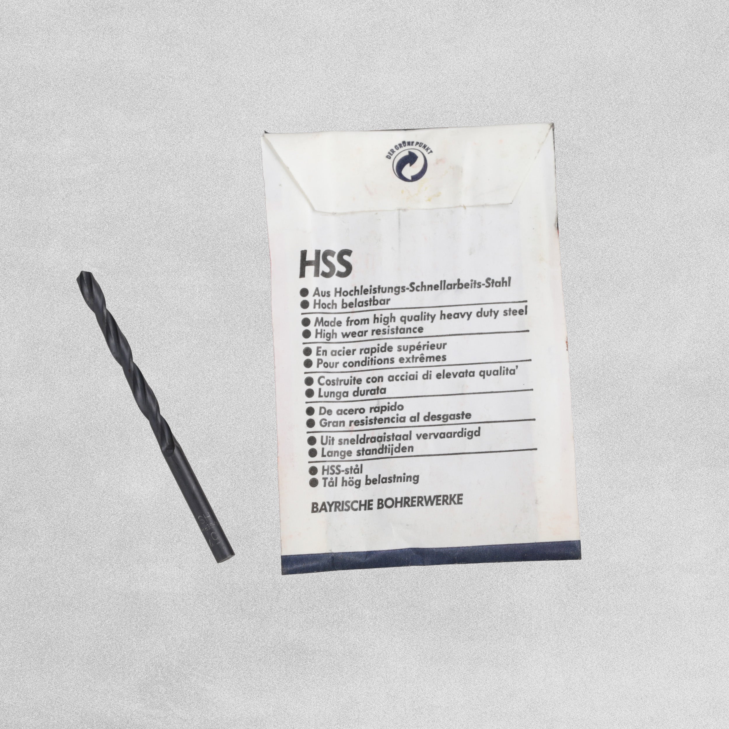 BBW Bayrische Bohrerwerke HSS Steel Twist Drill Bits - 10pcs