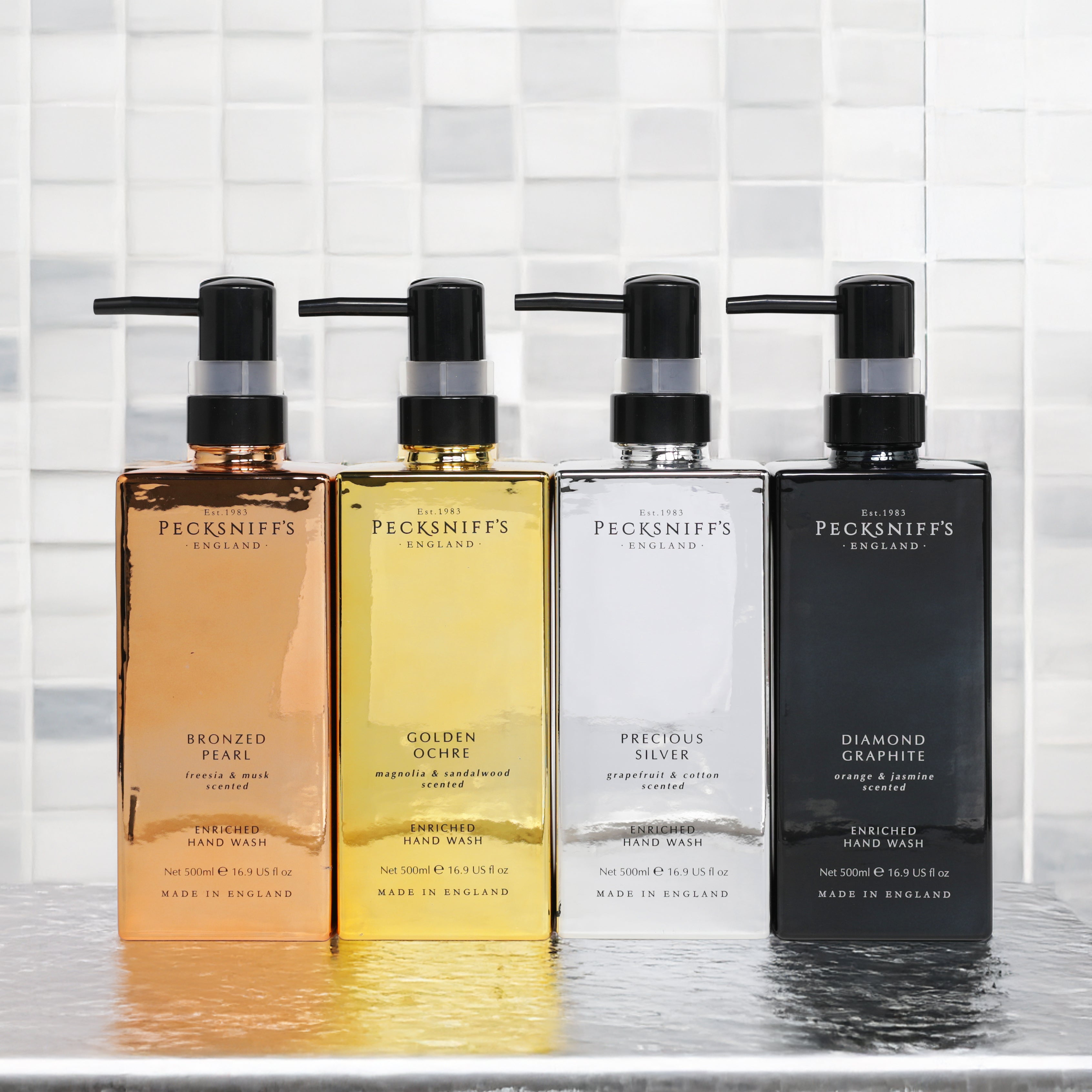 Pecksniff's Luxury Enriched Scented Hand Wash - Various Scents Available - 500ml