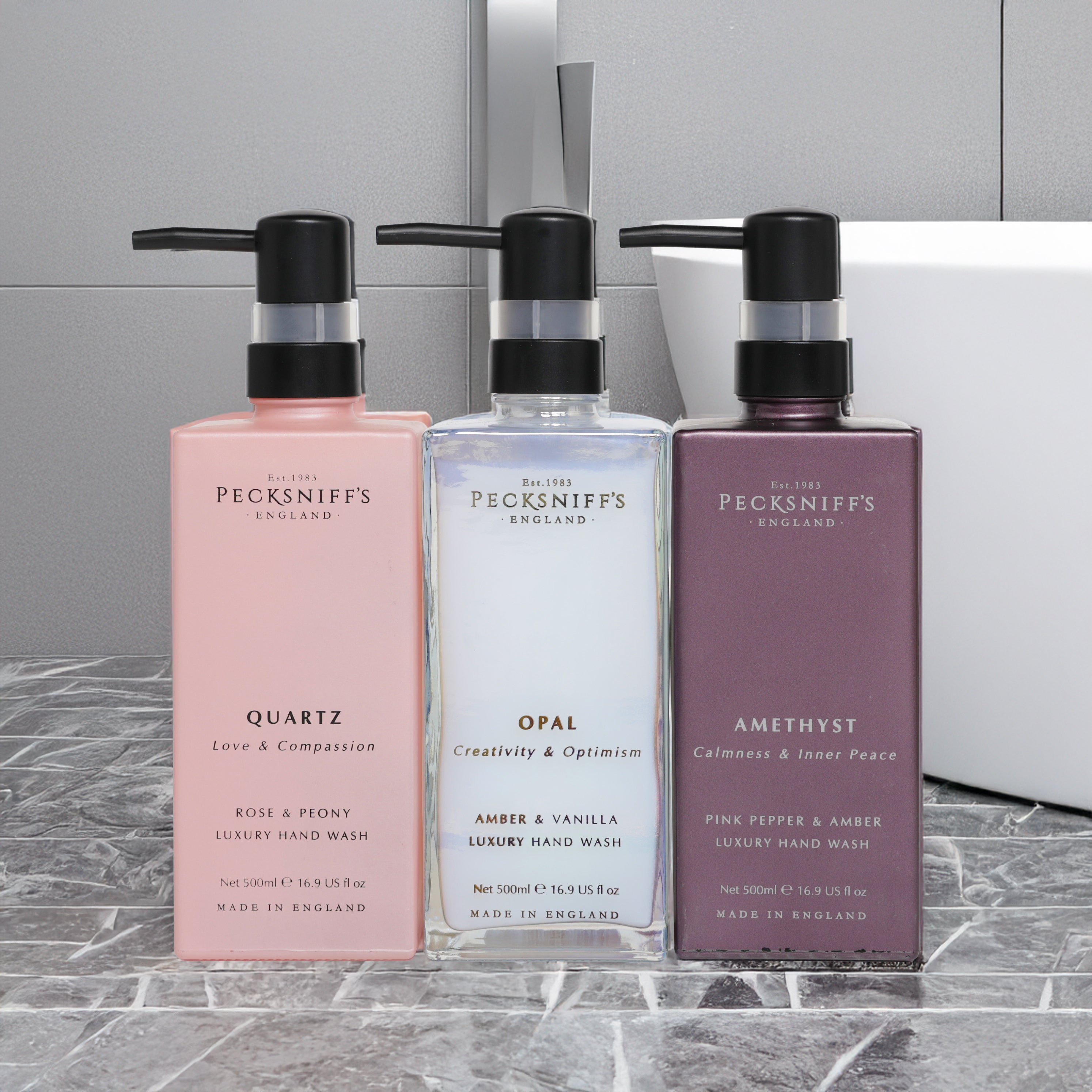 Pecksniff's Luxury Enriched Scented Hand Wash - Various Scents Available - 500ml