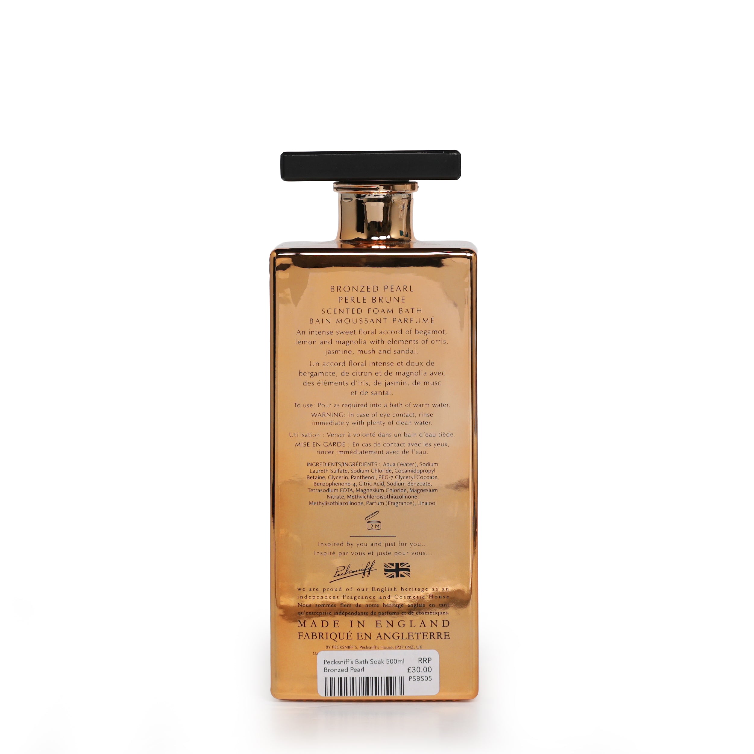Pecksniff's Jewel Scented Bath Foam - 500ml - Various Scents Available